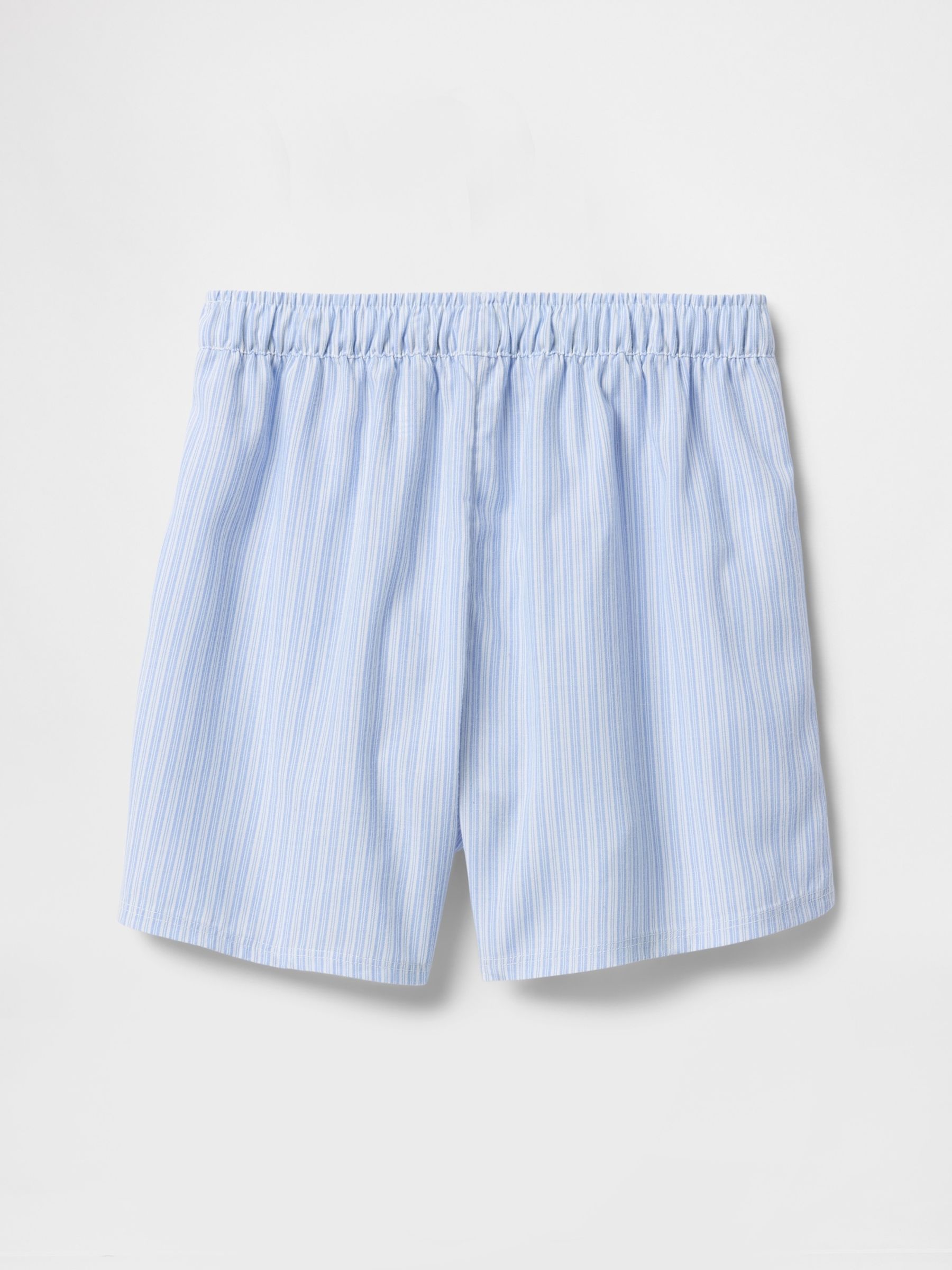 Blue Pinstripe Print Pyjama Boxer Shorts (4-13yrs) - Image 2 of 3