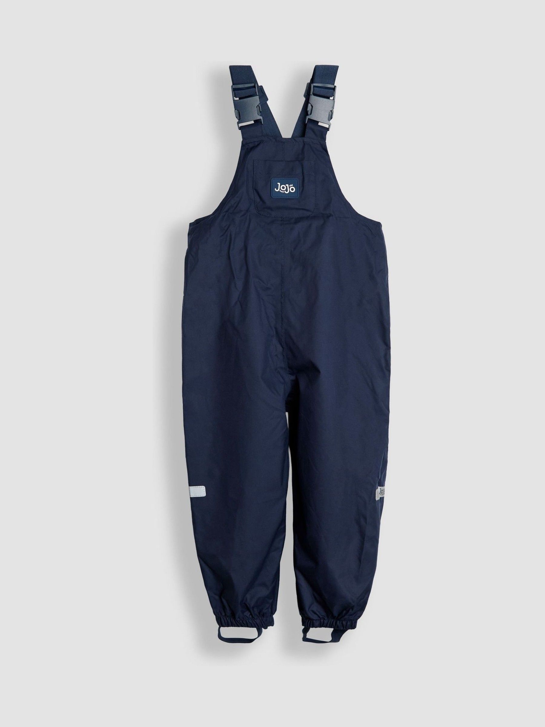 Blue Pack-Away Waterproof Dungarees - Image 1 of 3