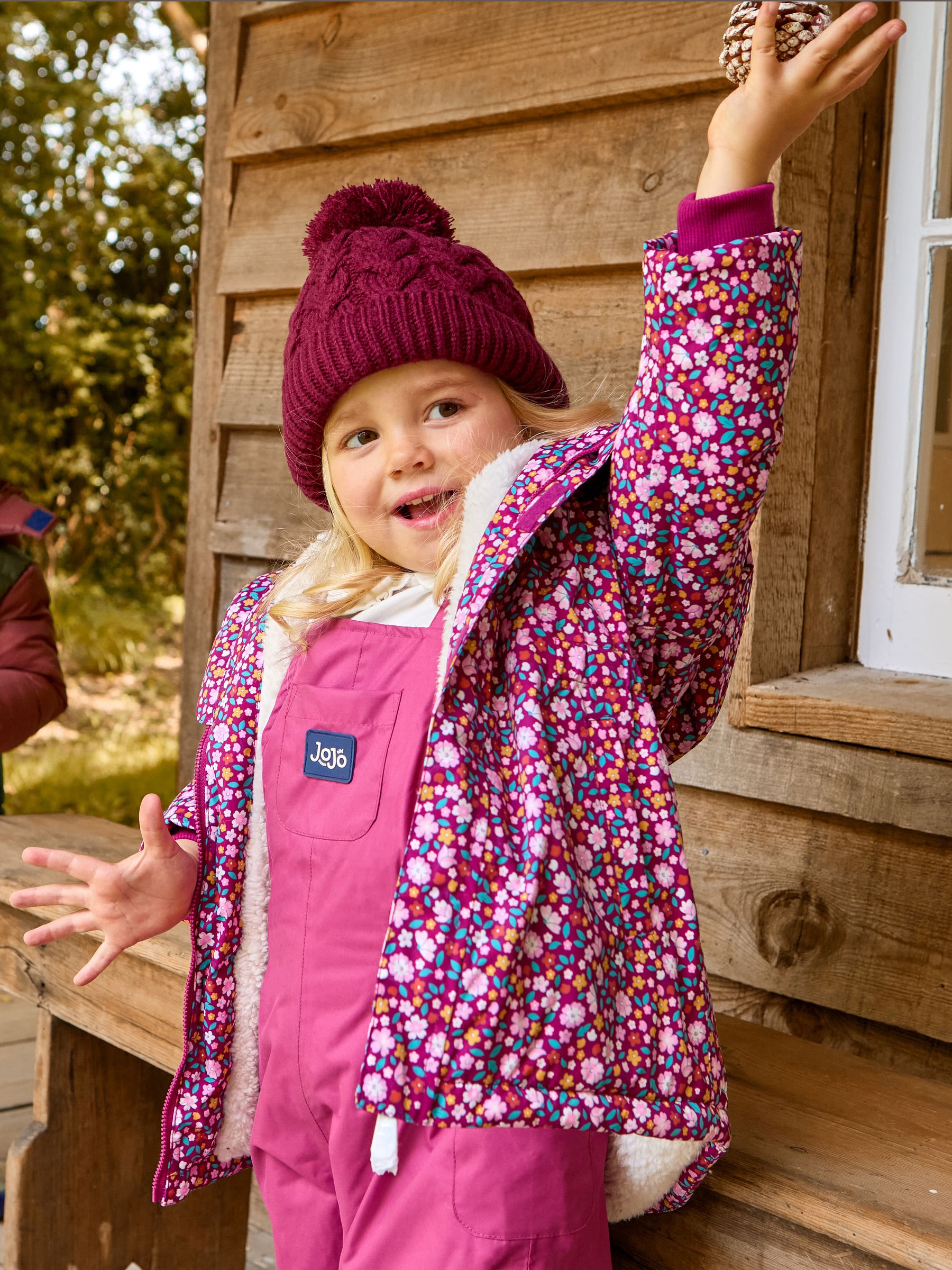 Purple Pack-Away Waterproof Dungaree - Image 1 of 5