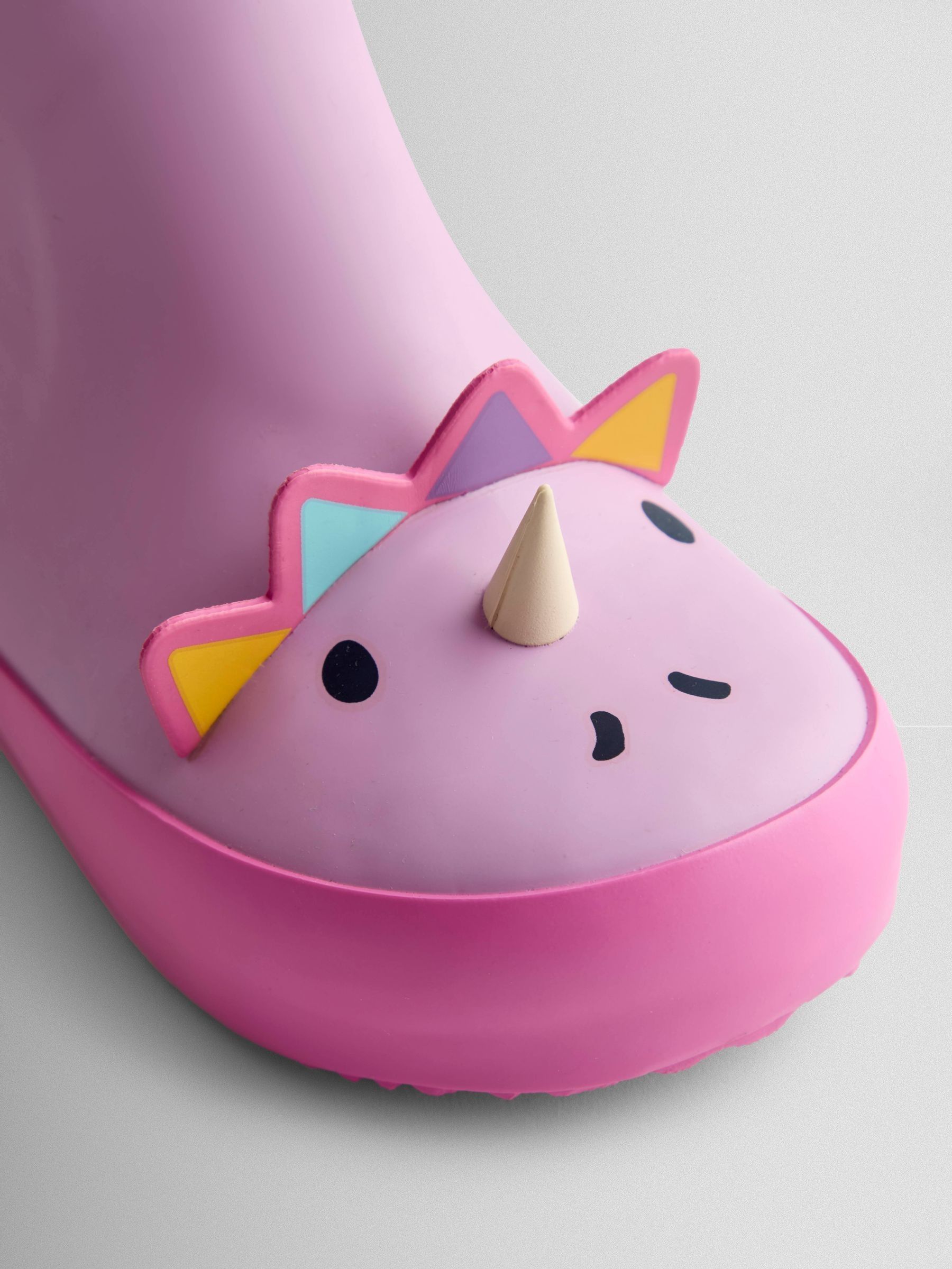 Lilac Cosy Lined Dino Ankle Wellies - Image 8 of 8