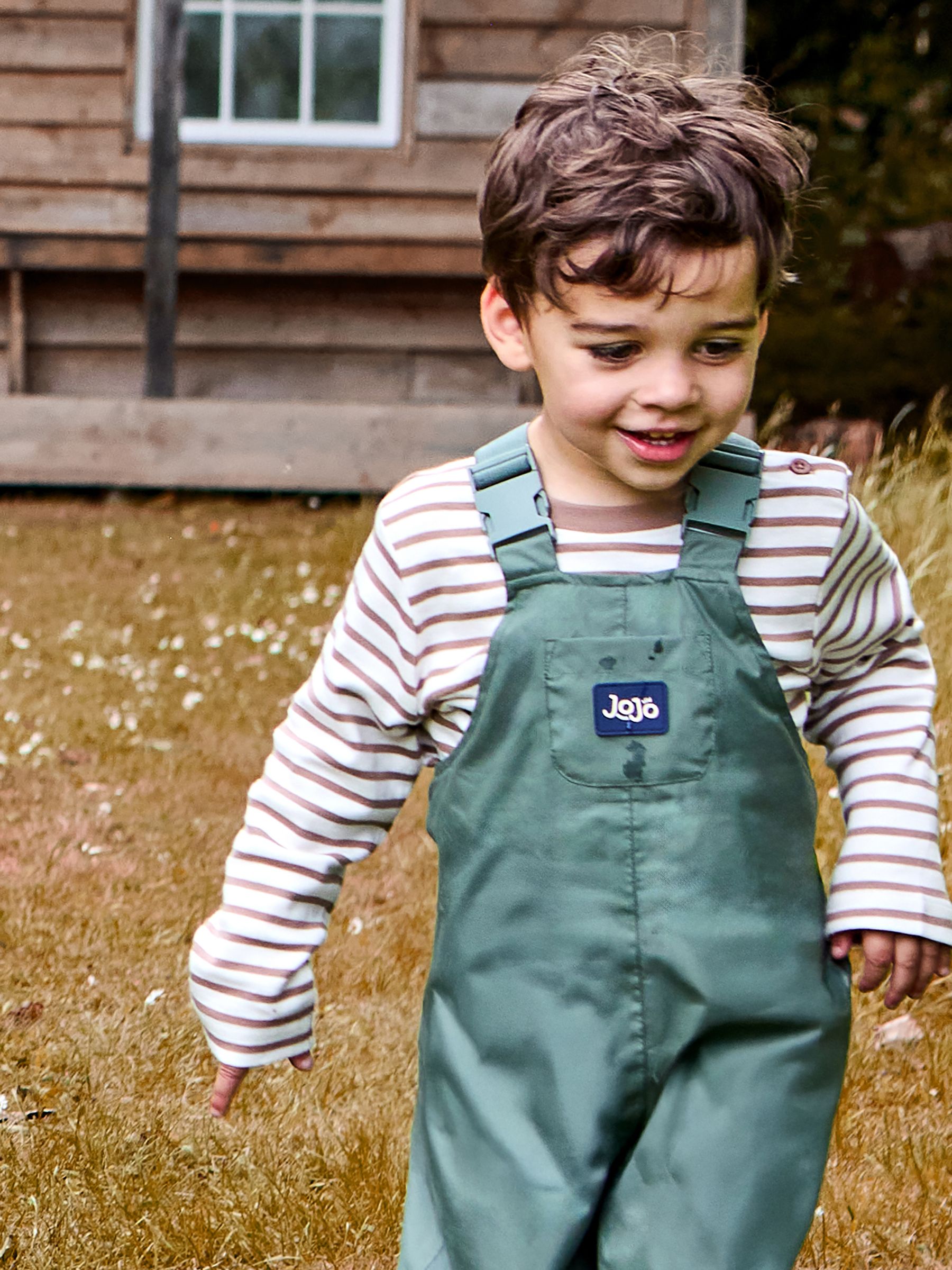 Green Pack-Away Waterproof Dungaree - Image 2 of 5