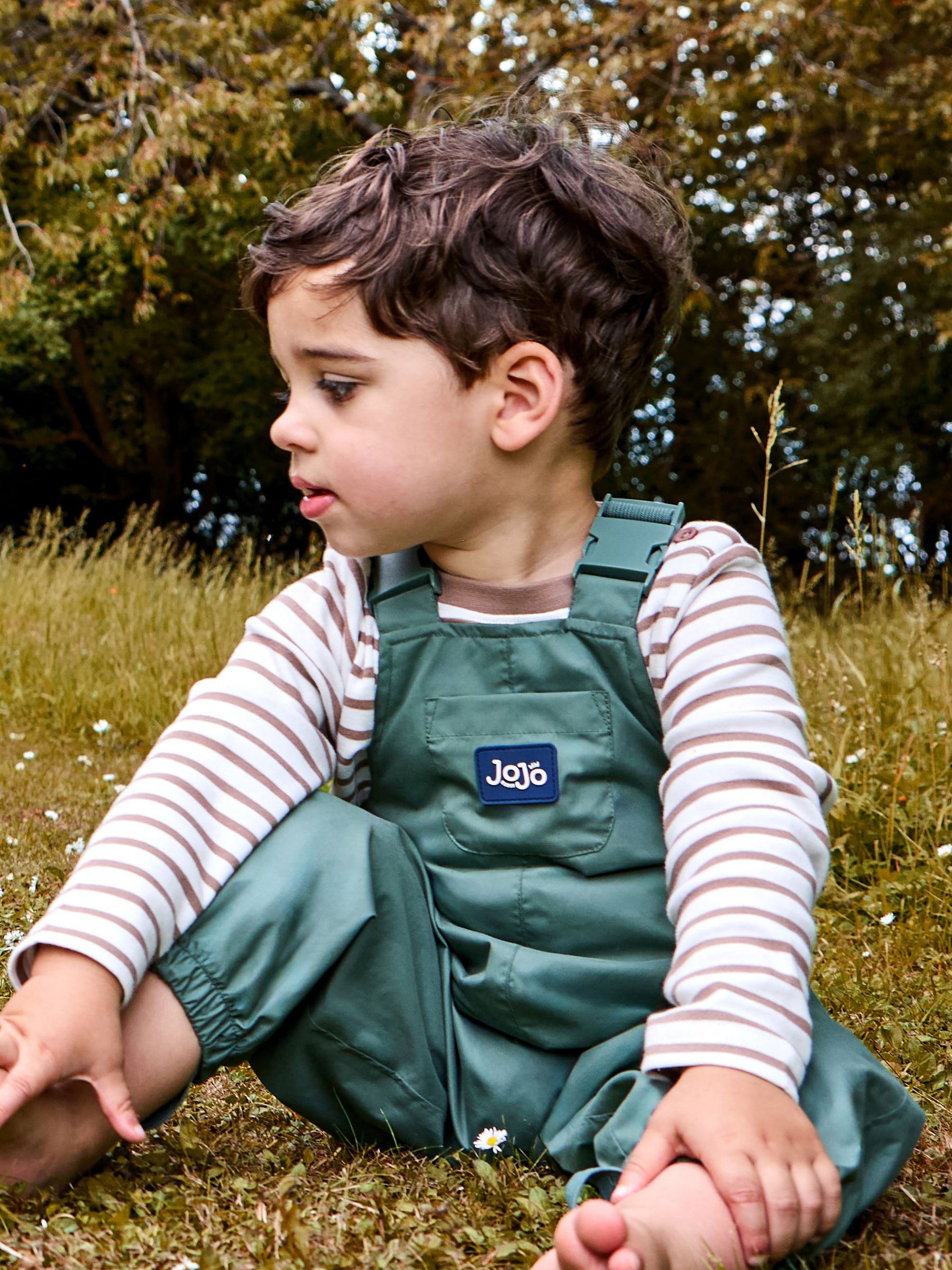 Green Pack-Away Waterproof Dungaree - Image 3 of 5