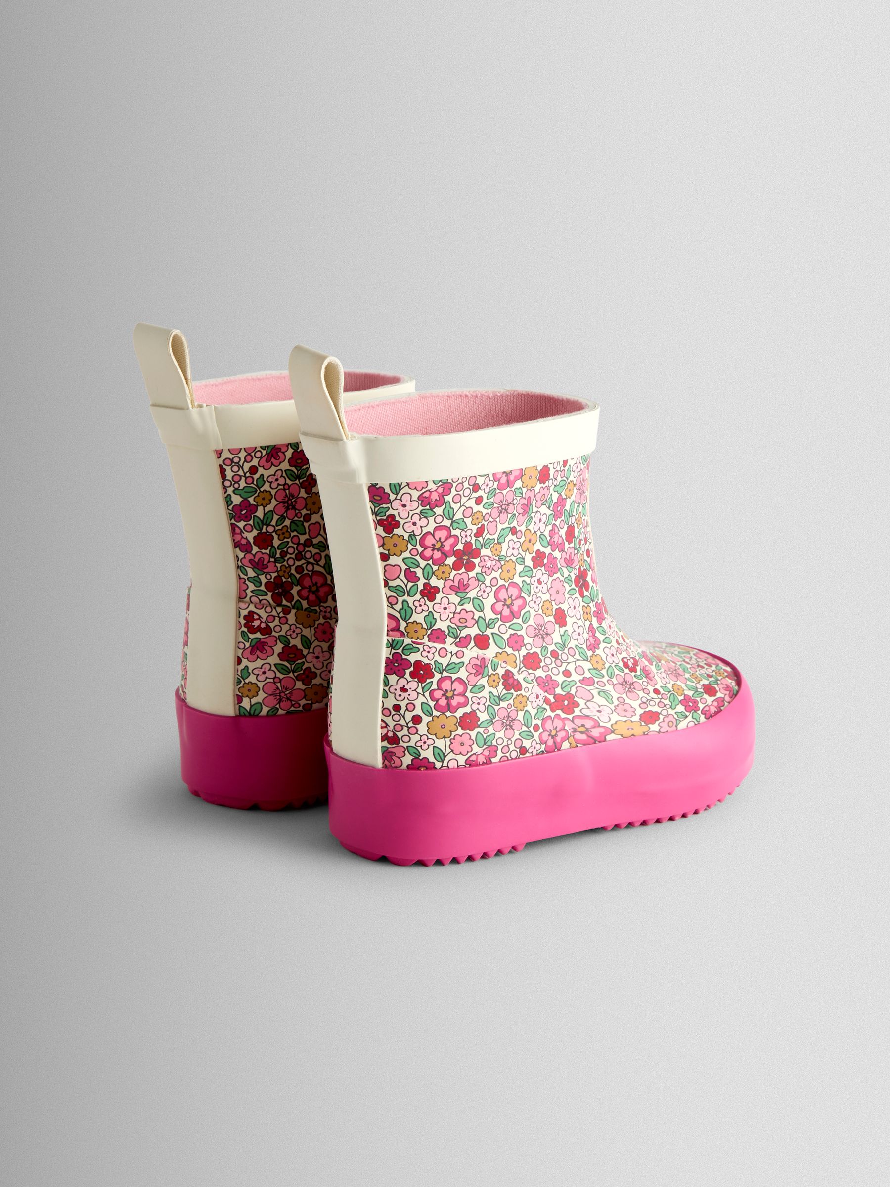 Light Purple Print Short Wellies - Image 2 of 4