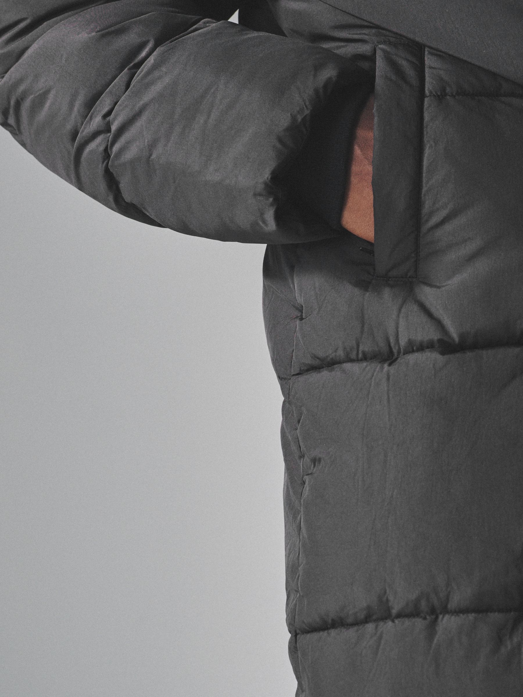 Long Hooded Puffer Coat - Image 7 of 10