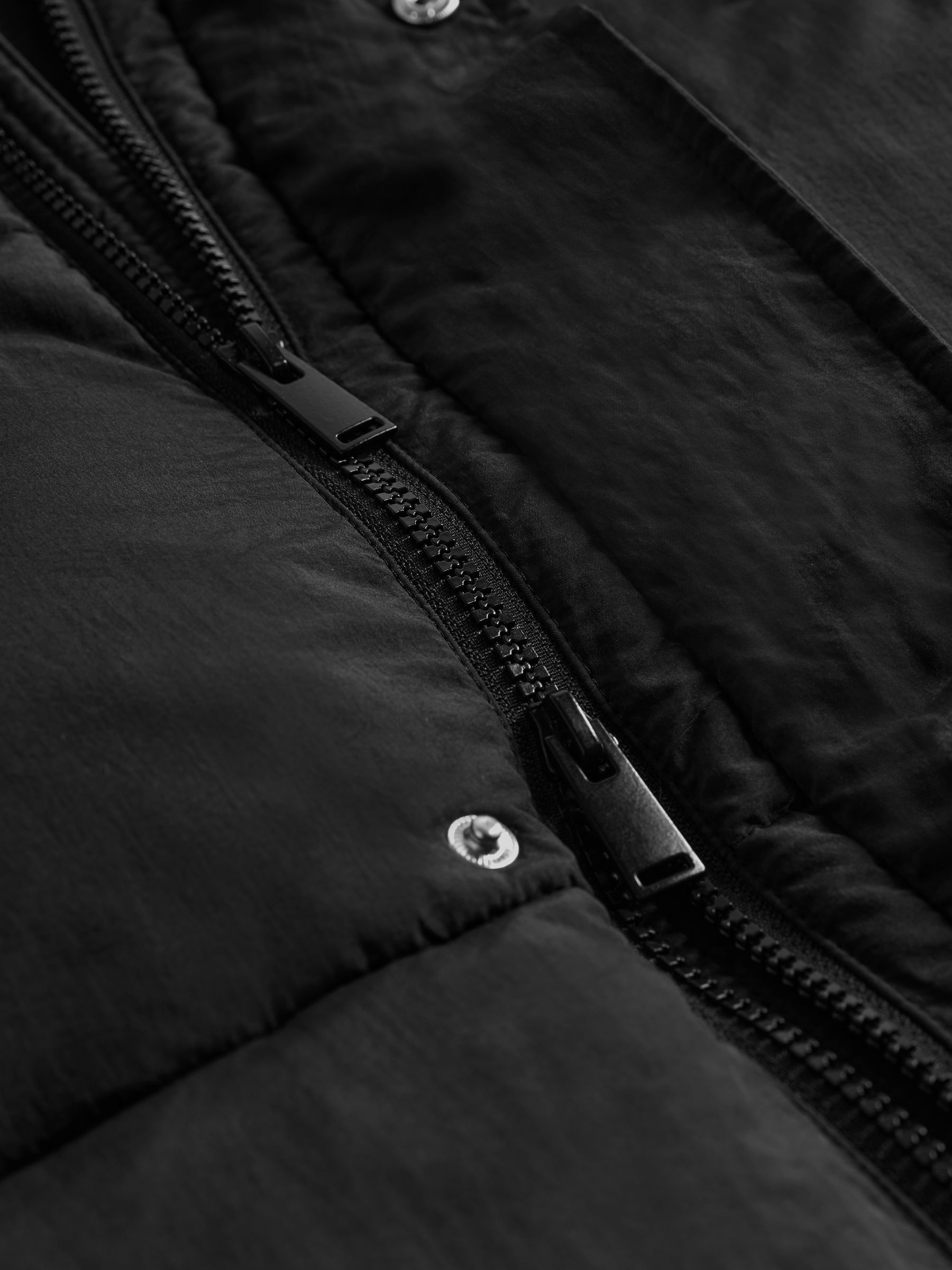 Mid Length Hooded Puffer Coat - Image 8 of 9