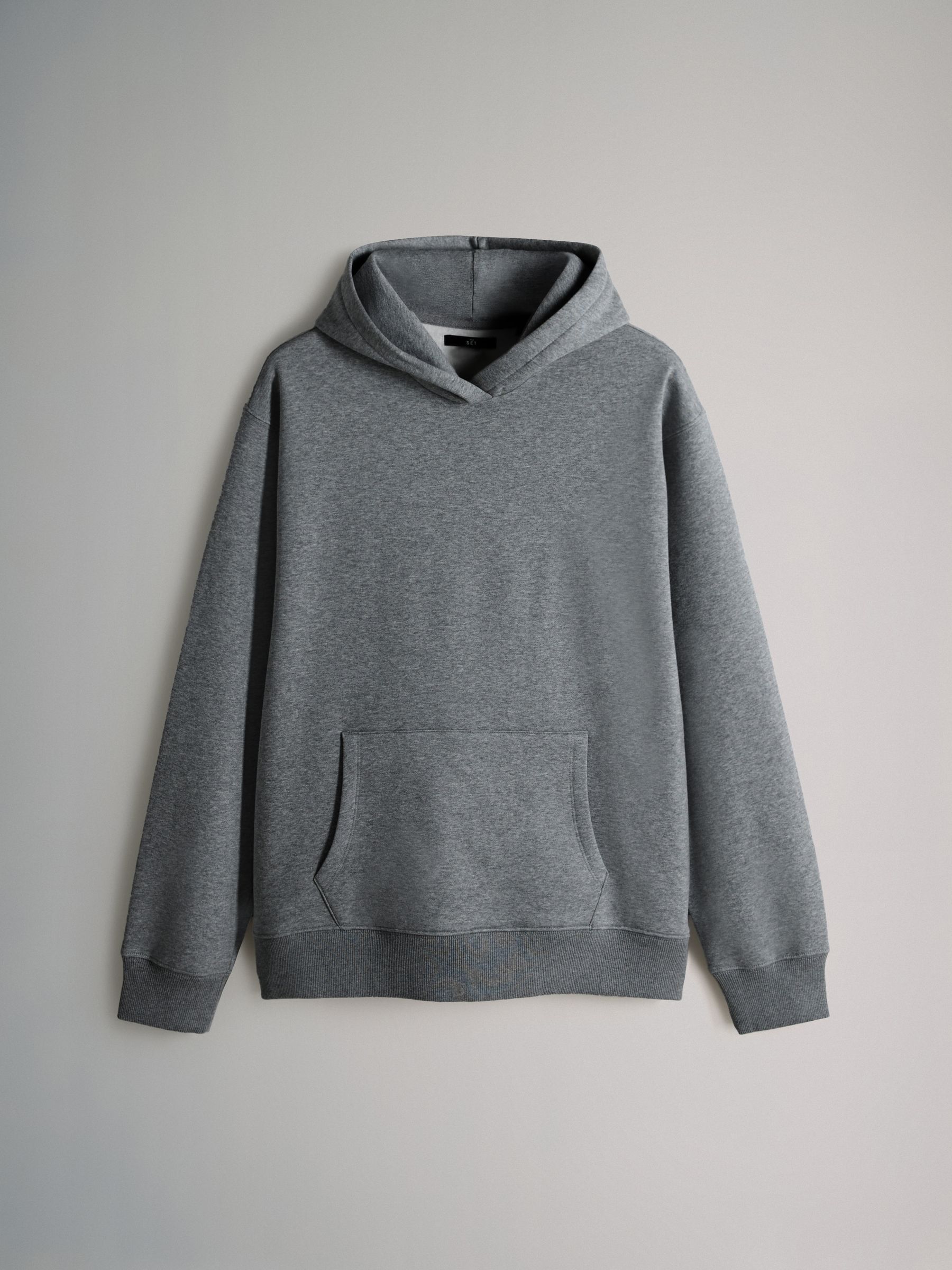 Black/Grey Marl/Cream - 4 Pack Relaxed Hoodies - Image 4 of 7