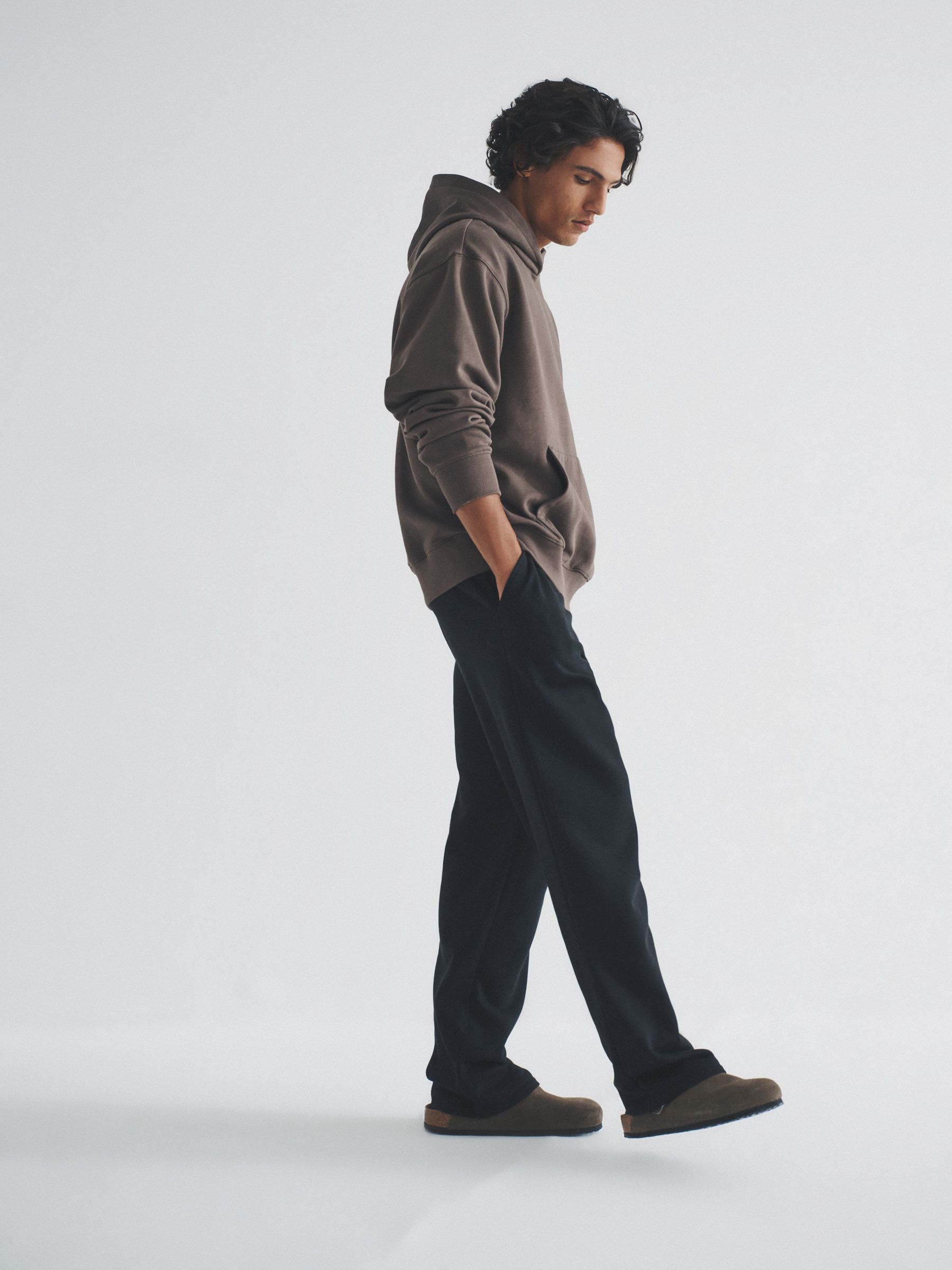 Navy Blue/Brown - 4 Pack Relaxed Hoodies - Image 6 of 13