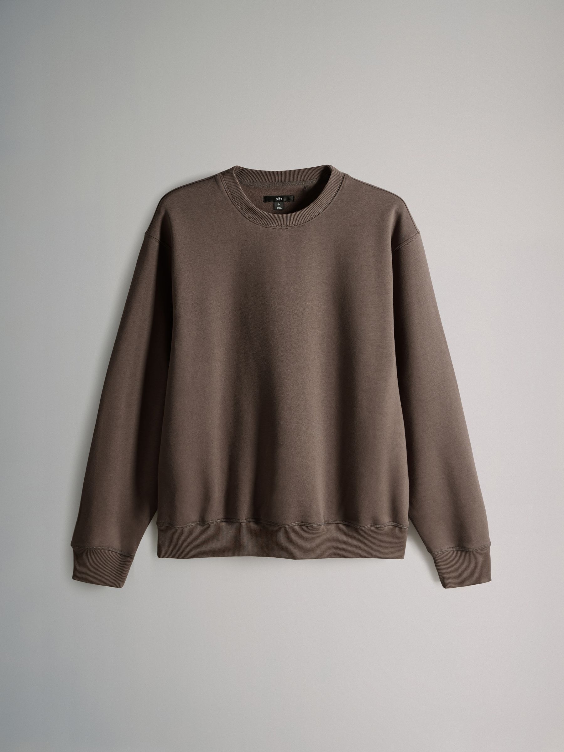 Black/Brown - 3 Pack Crew Neck Sweatshirt - Image 4 of 6
