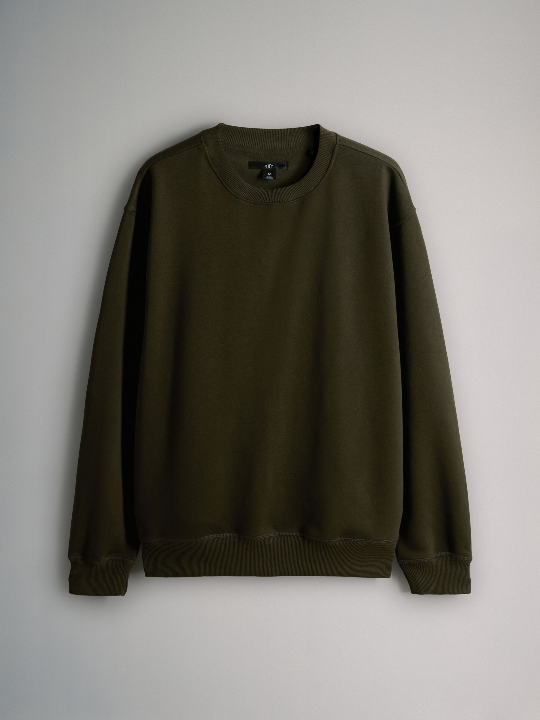 Black/Green - 3 Pack Crew Neck Sweatshirt - Image 10 of 13