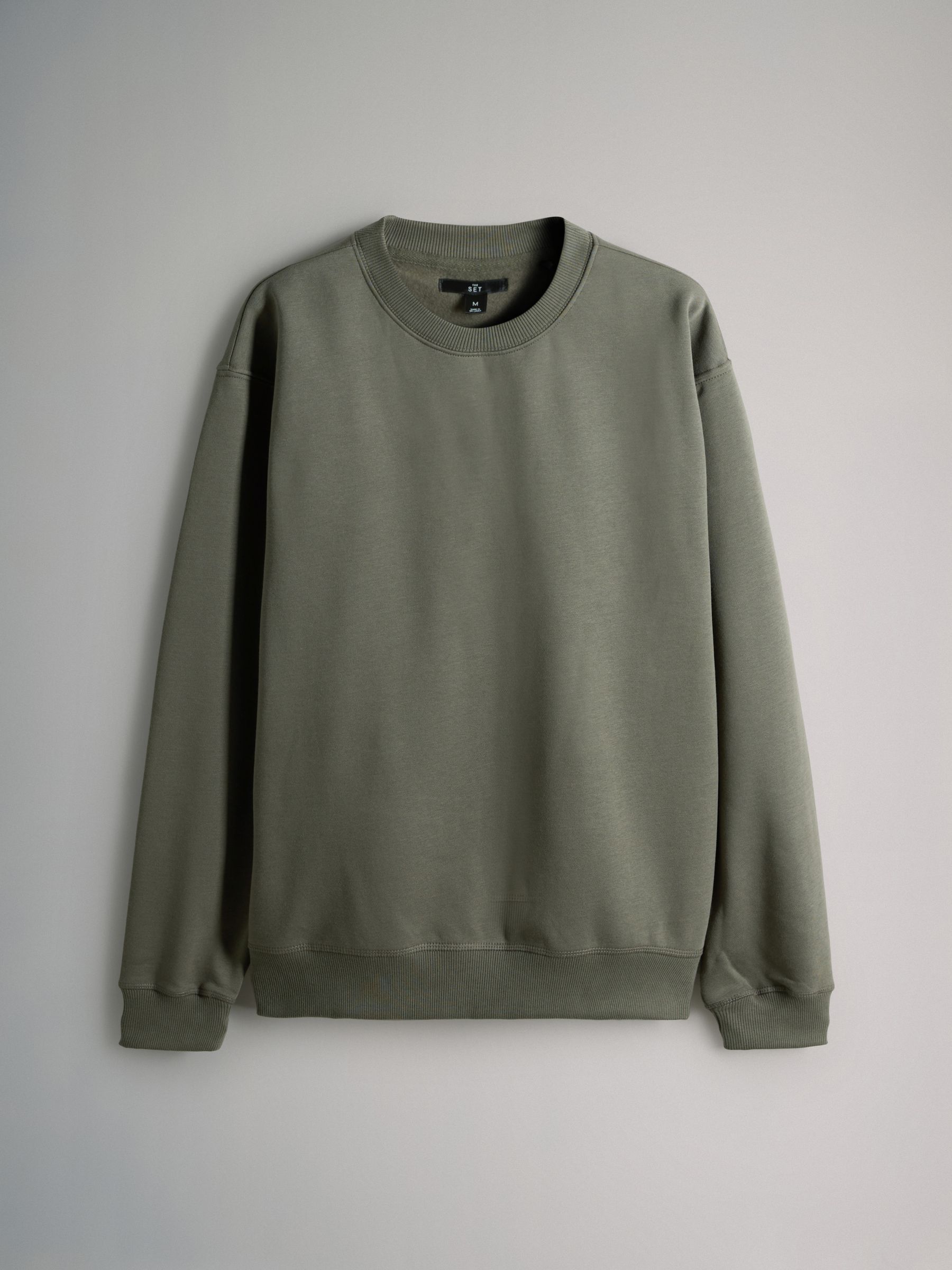 Black/Green - 3 Pack Crew Neck Sweatshirt - Image 9 of 13