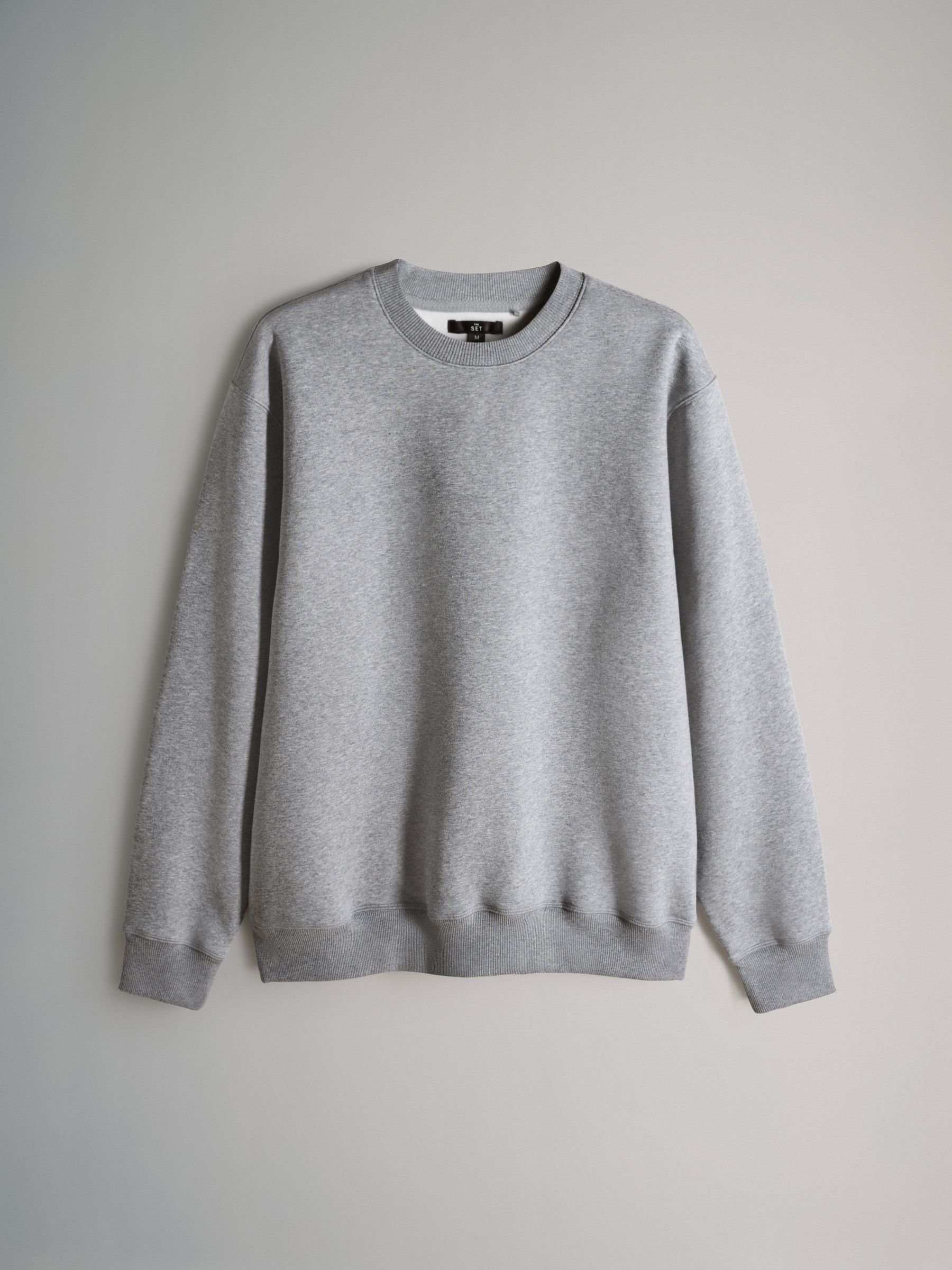 Black/Burgundy Crew Neck Relaxed Fit Sweatshirts 4 Pack - Image 2 of 7