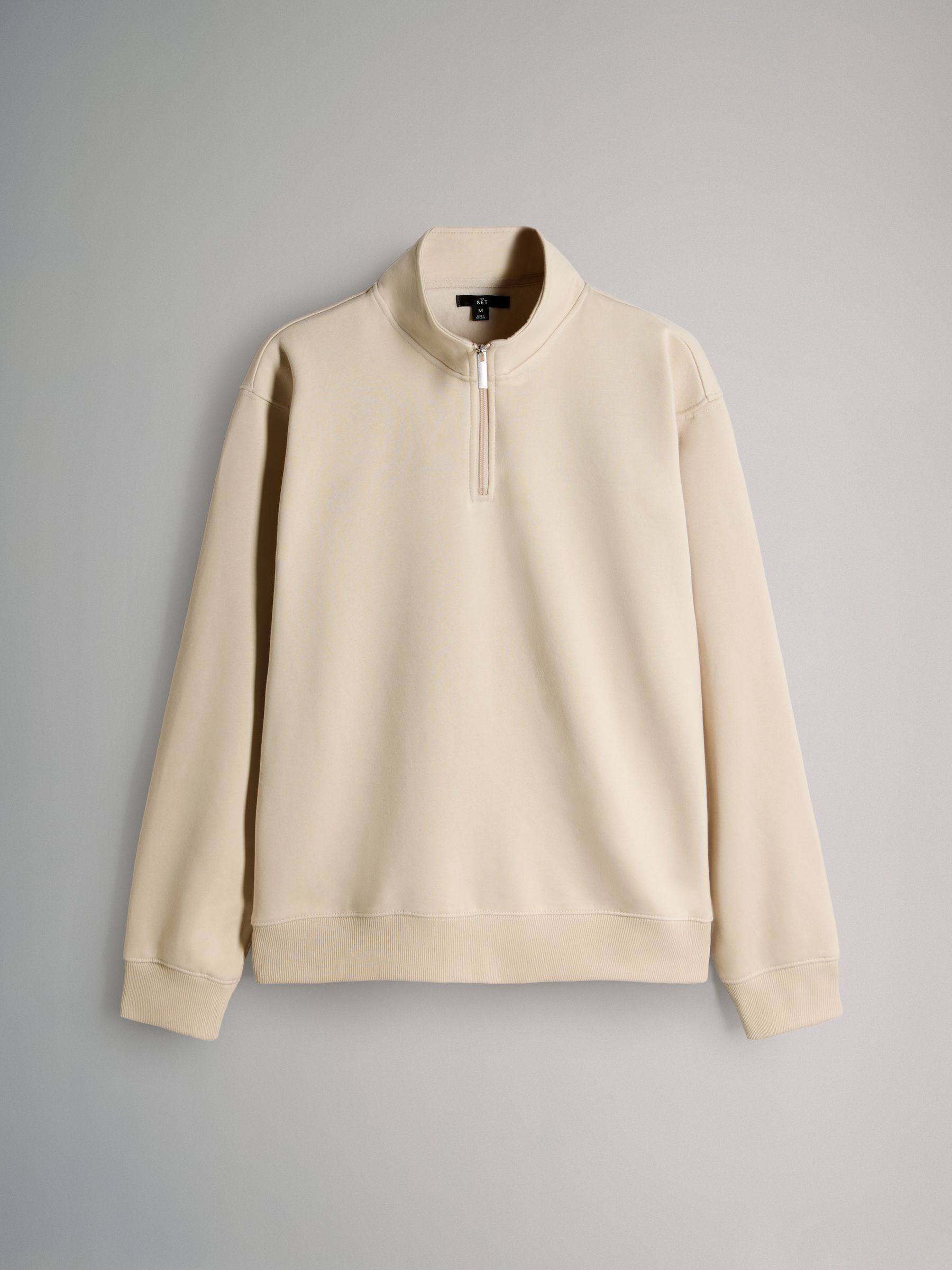 Navy Blue/Brown - 2 Pack Zip Neck Sweatshirt - Image 7 of 11