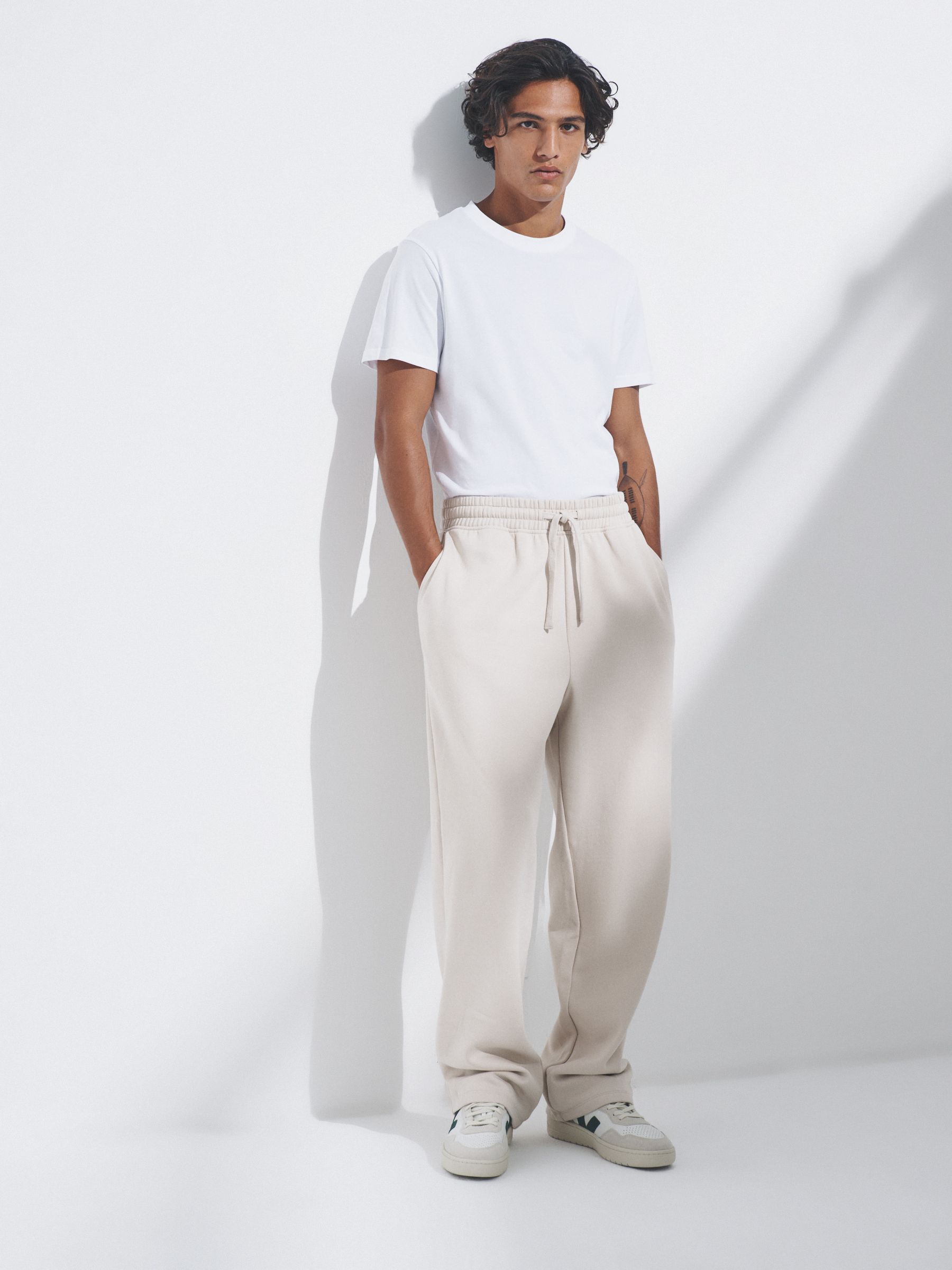 Blue/Brown - 4 Pack Wide Leg Jogger - Image 1 of 12