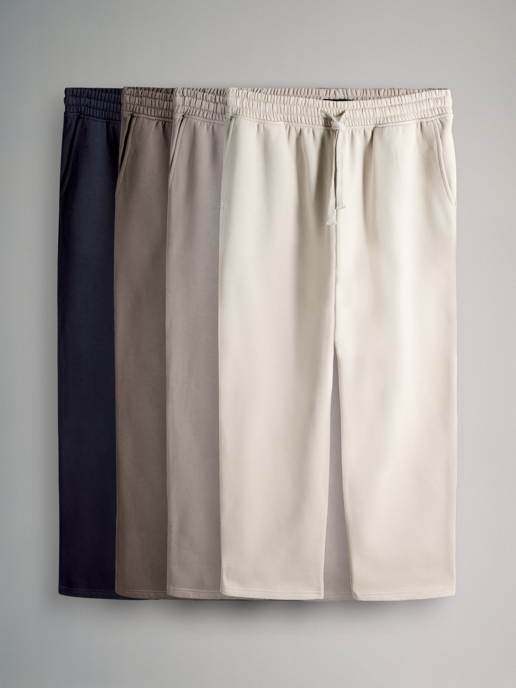 Blue/Brown - 4 Pack Wide Leg Jogger - Image 2 of 12