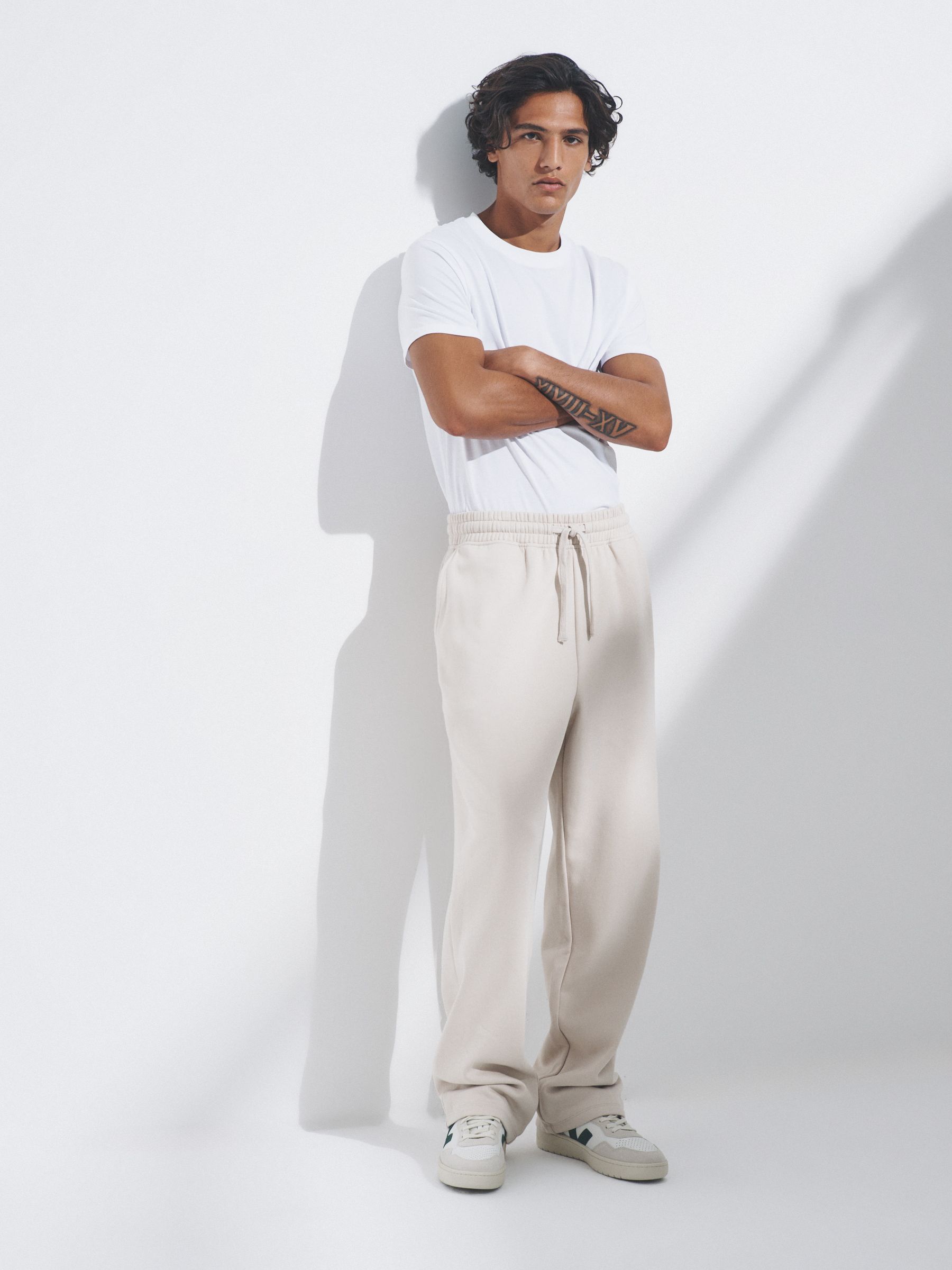 Blue/Brown - 4 Pack Wide Leg Jogger - Image 3 of 12