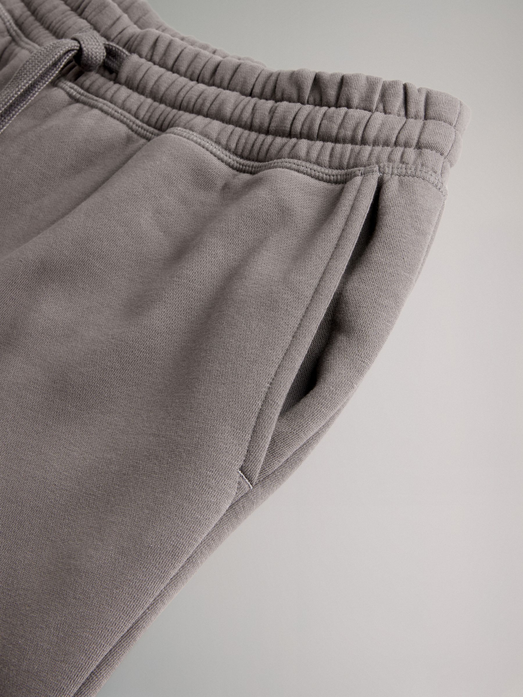 Black/Grey 4 Pack Cuffed Joggers - Image 6 of 6