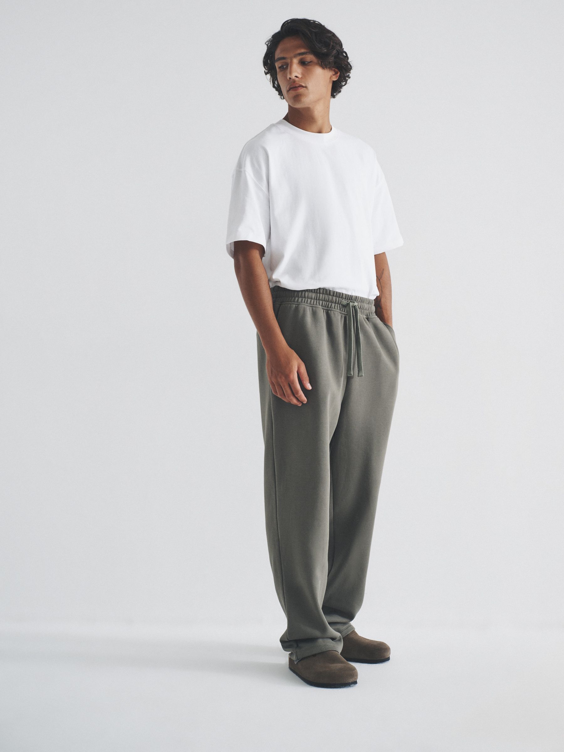 Black/Green - 4 Pack Wide Leg Jogger - Image 4 of 13