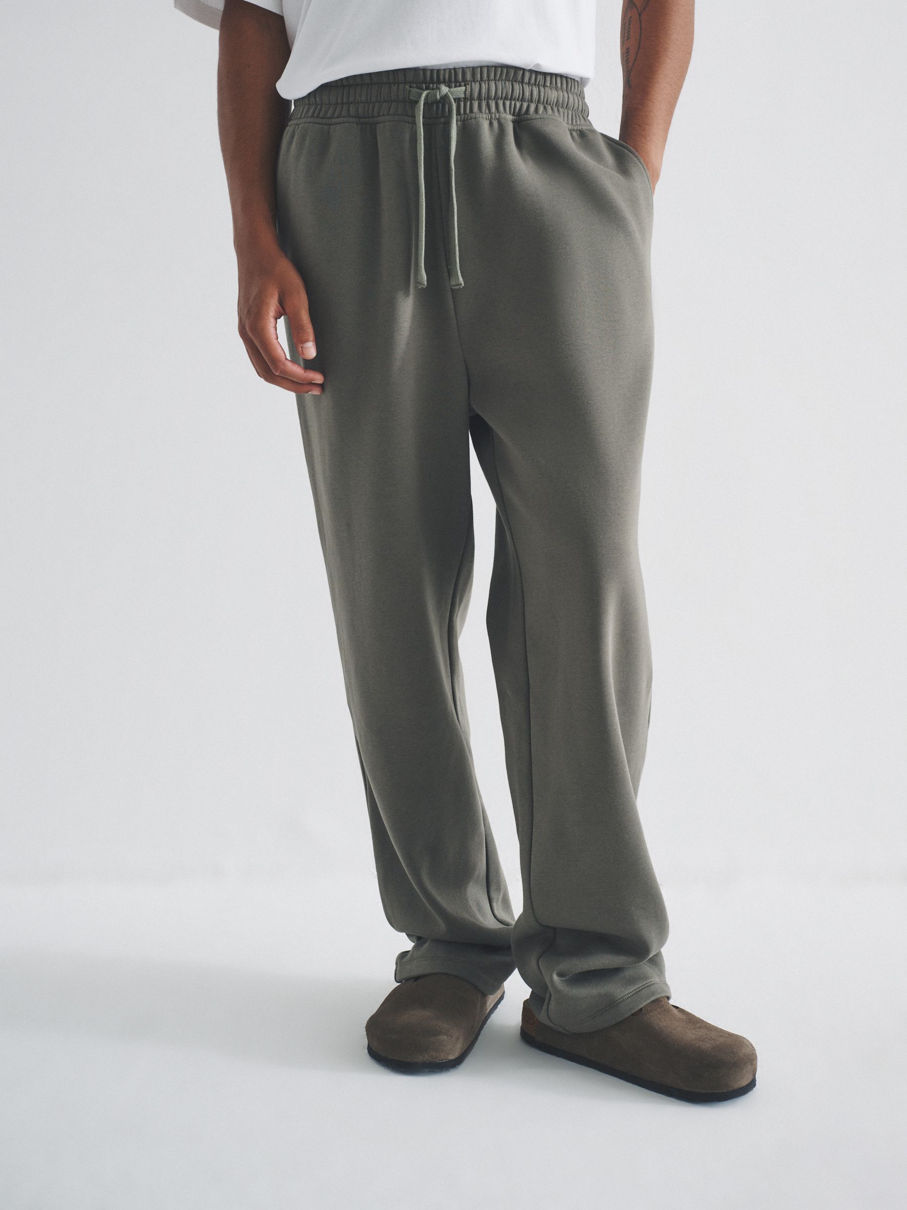 Black/Green - 4 Pack Wide Leg Jogger - Image 5 of 13