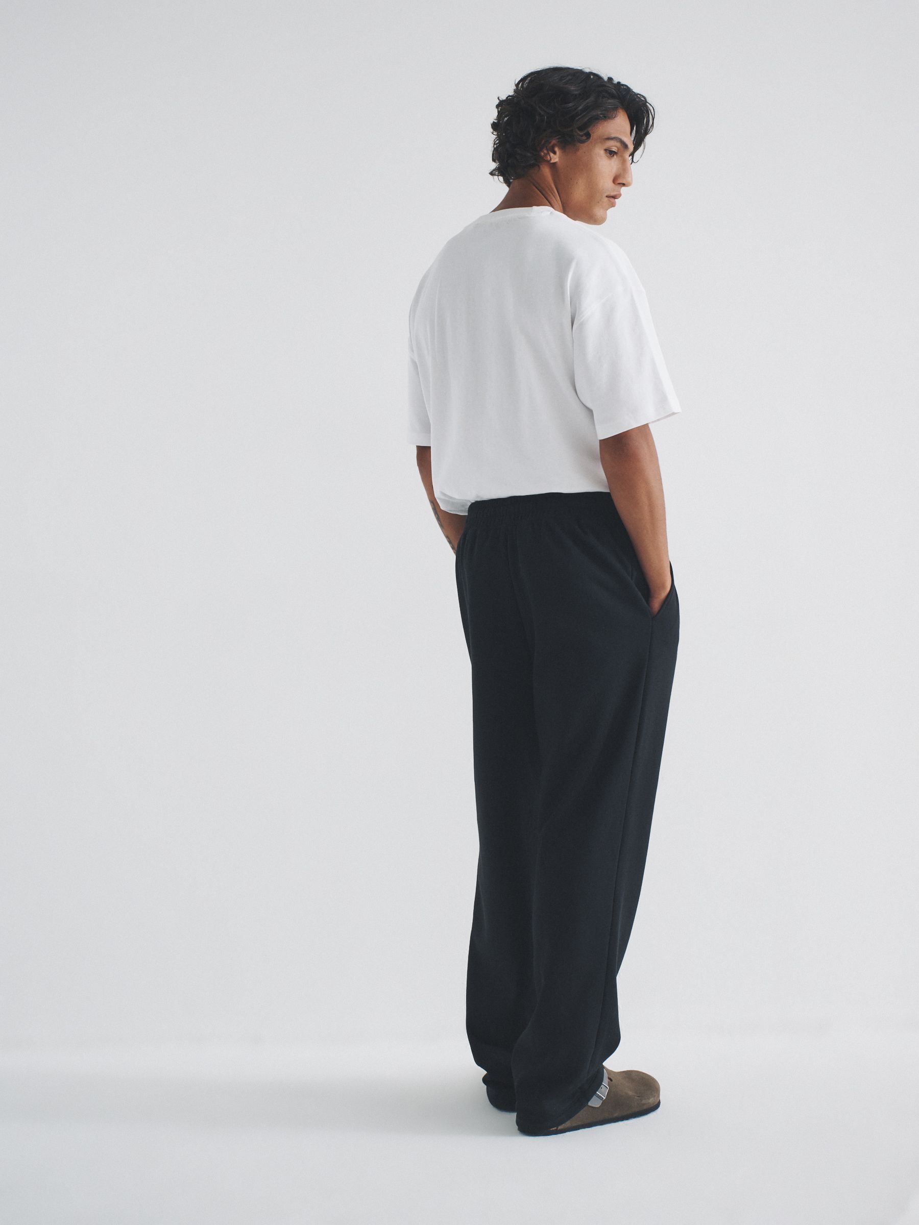 Black/Grey - 4 Pack Wide Leg Jogger - Image 2 of 10