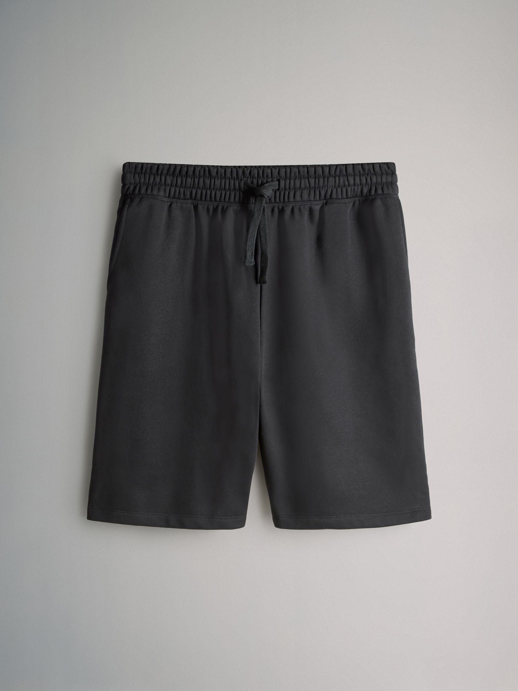 Black/Grey - 3 Pack Relaxed Fit Sweat Shorts - Image 2 of 6