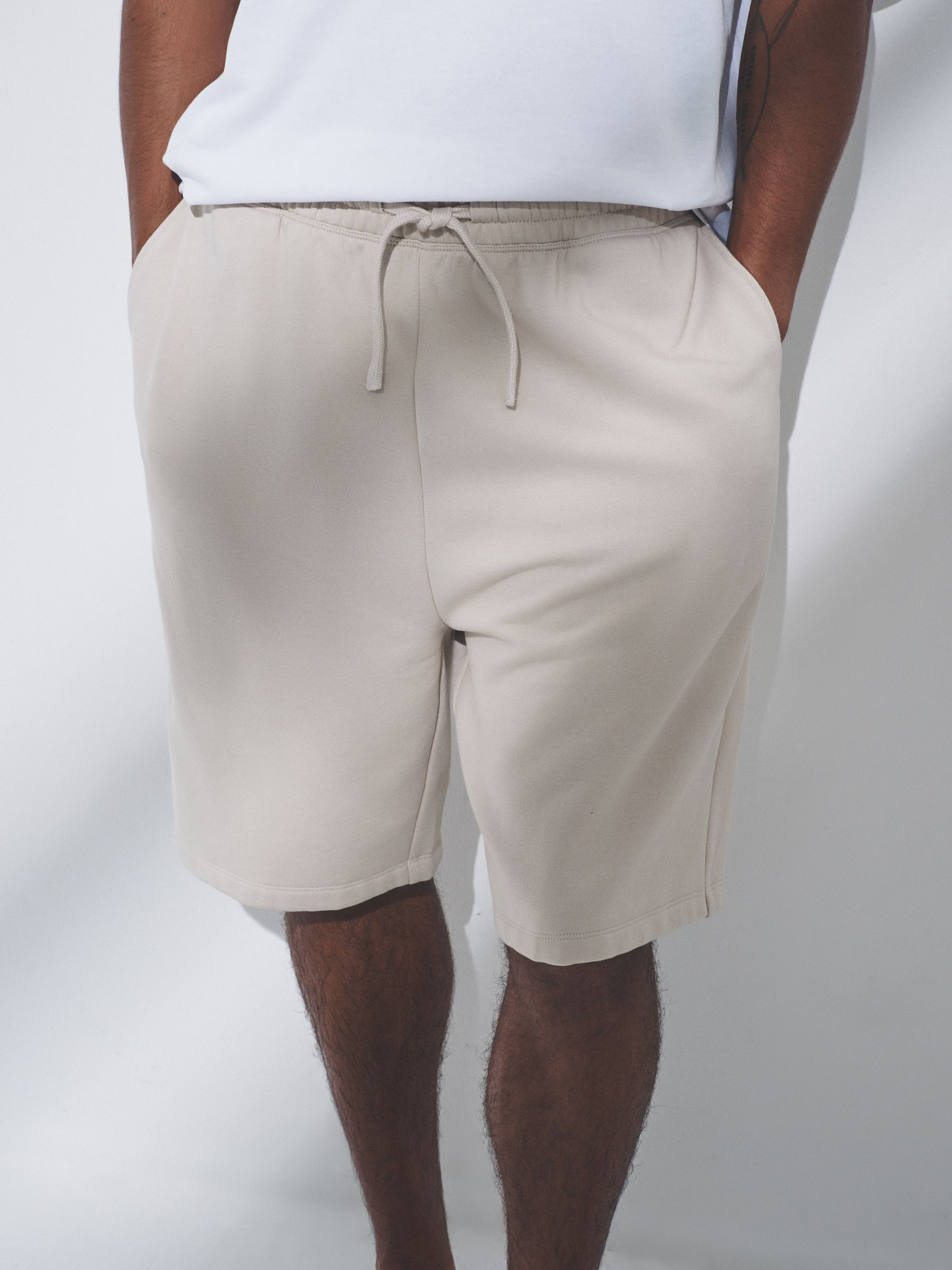 Navy Blue/Brown - 3 Pack Relaxed Fit Sweat Shorts - Image 3 of 9