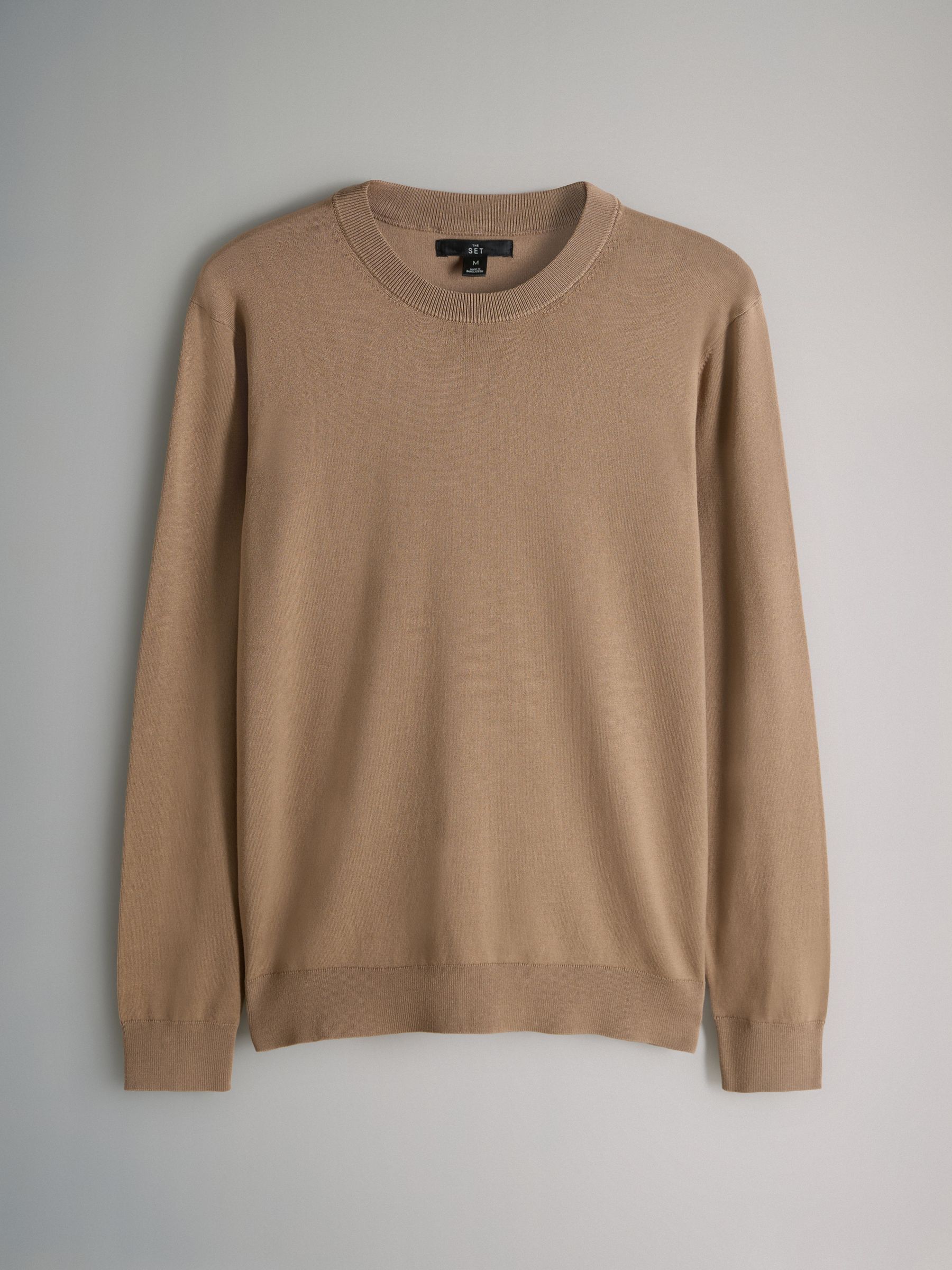 3 Pack Long Sleeve Knitted Crew Jumpers - Image 3 of 6