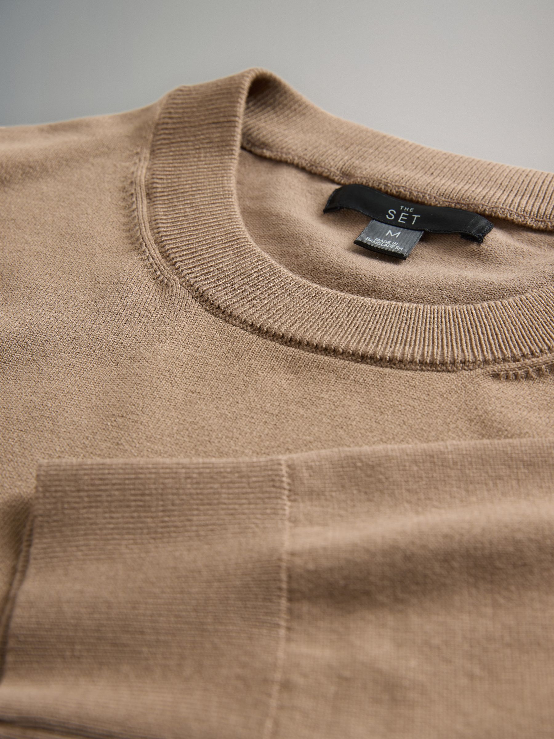 3 Pack Long Sleeve Knitted Crew Jumpers - Image 6 of 6