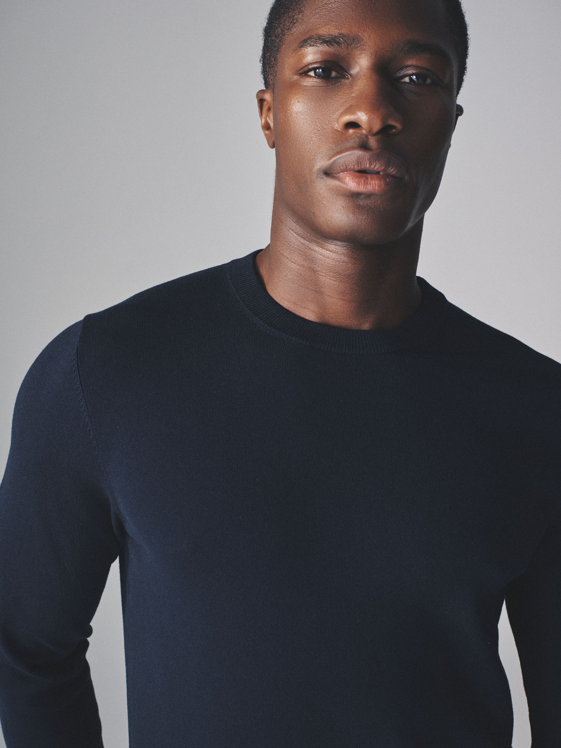 4 Pack Long Sleeve Knitted Crew Jumpers - Image 1 of 14