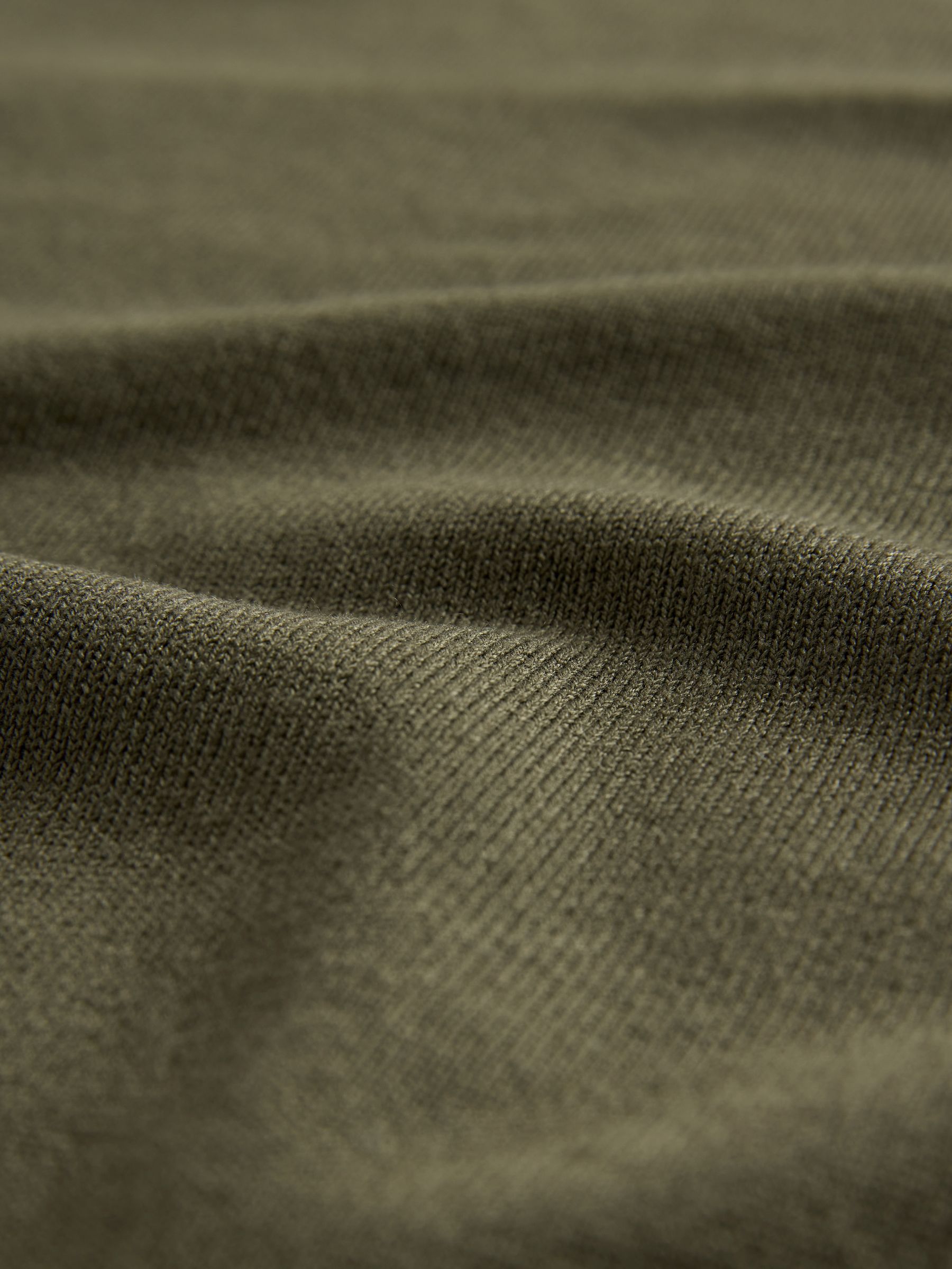 Navy Blue/Khaki/Brown - 3 Pack Long Sleeve Knitted Polo Jumpers - Image 8 of 9