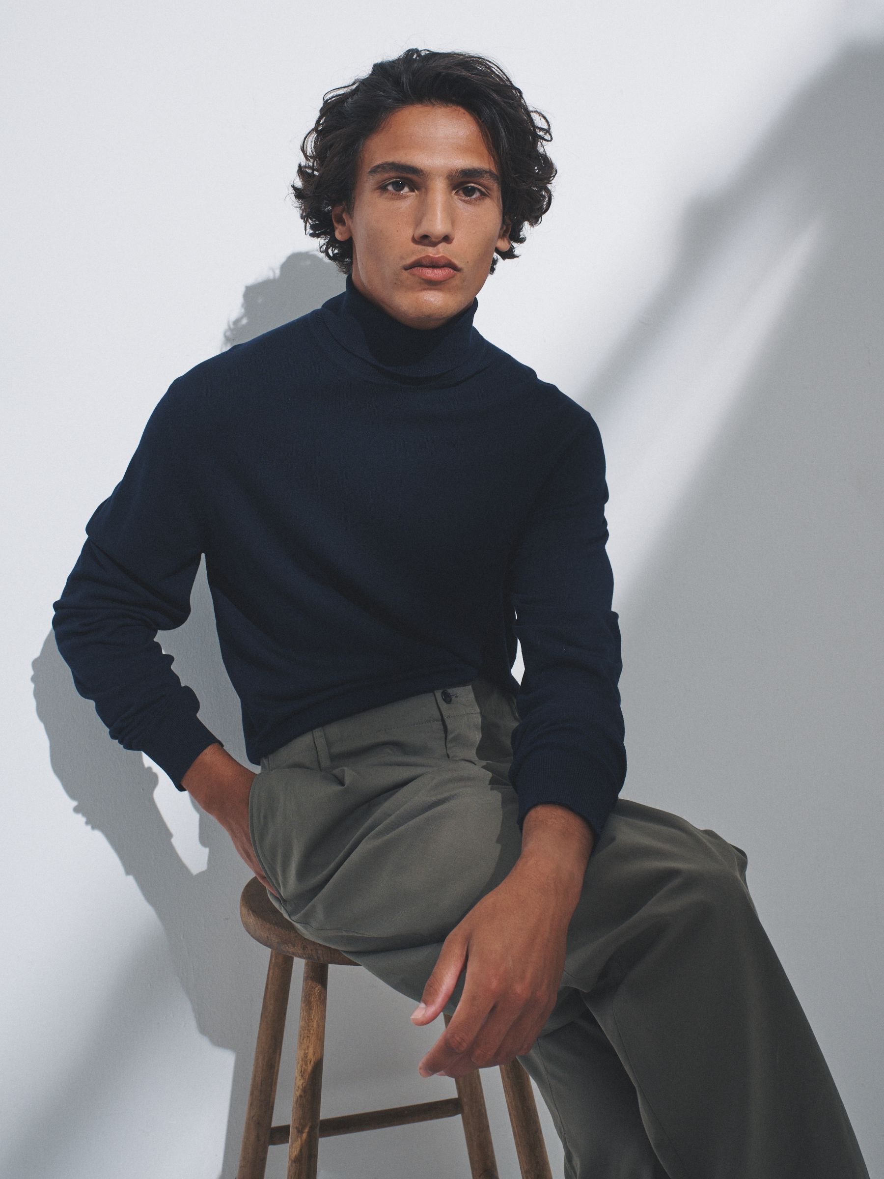 2 Pack Long Sleeve Roll Neck Jumper - Image 1 of 10