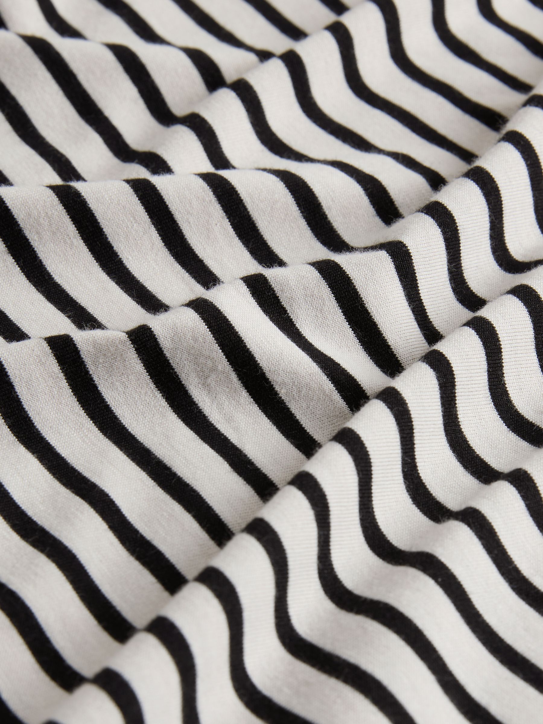 Black/Khaki/Green/Stripe - Regular Fit - 4 Pack Short Sleeve Cotton T-Shirts - Image 15 of 16