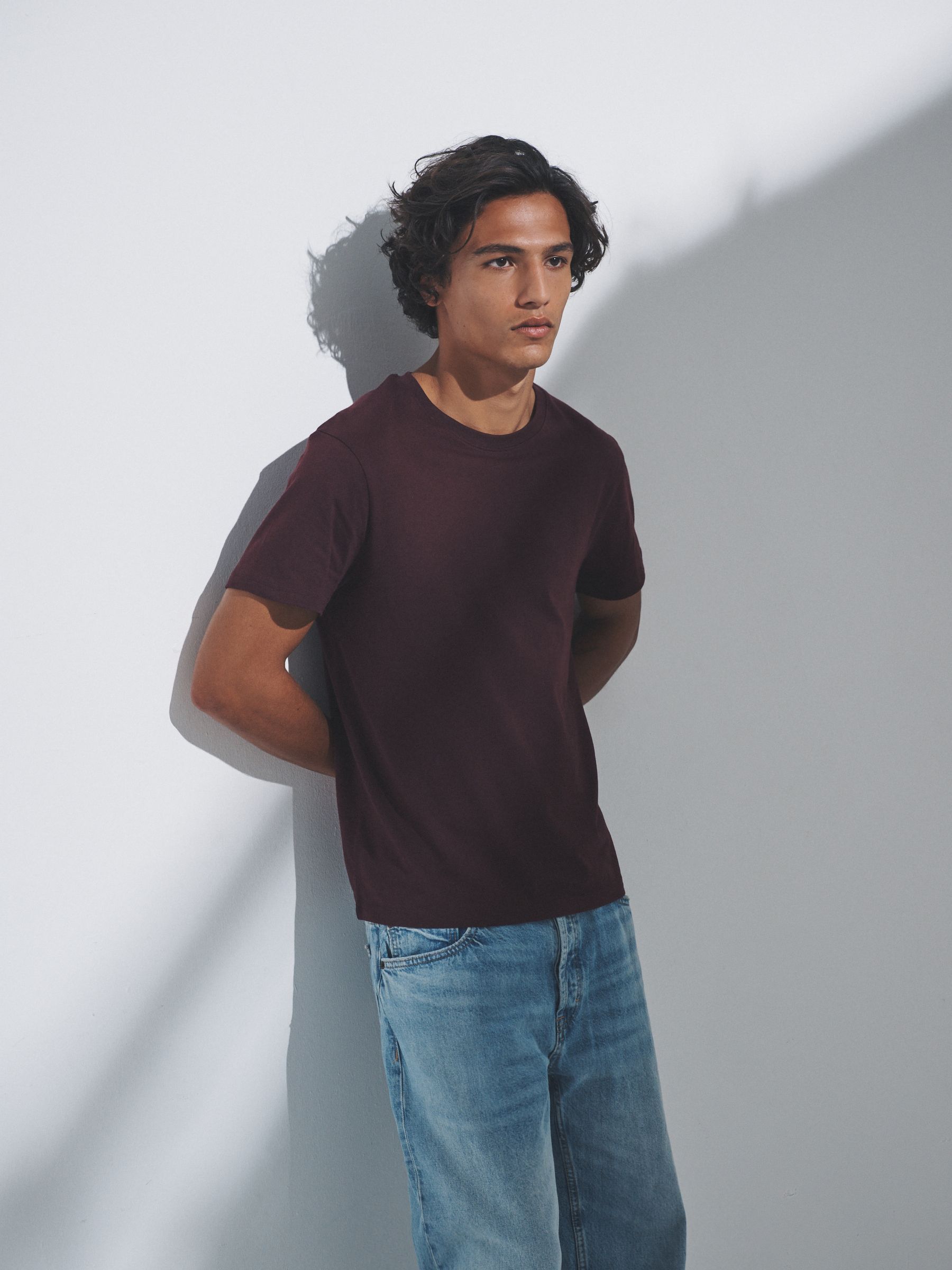 Black/Green/Red/White - 7 Pack Regular Short Sleeve Cotton T-Shirts - Image 3 of 15