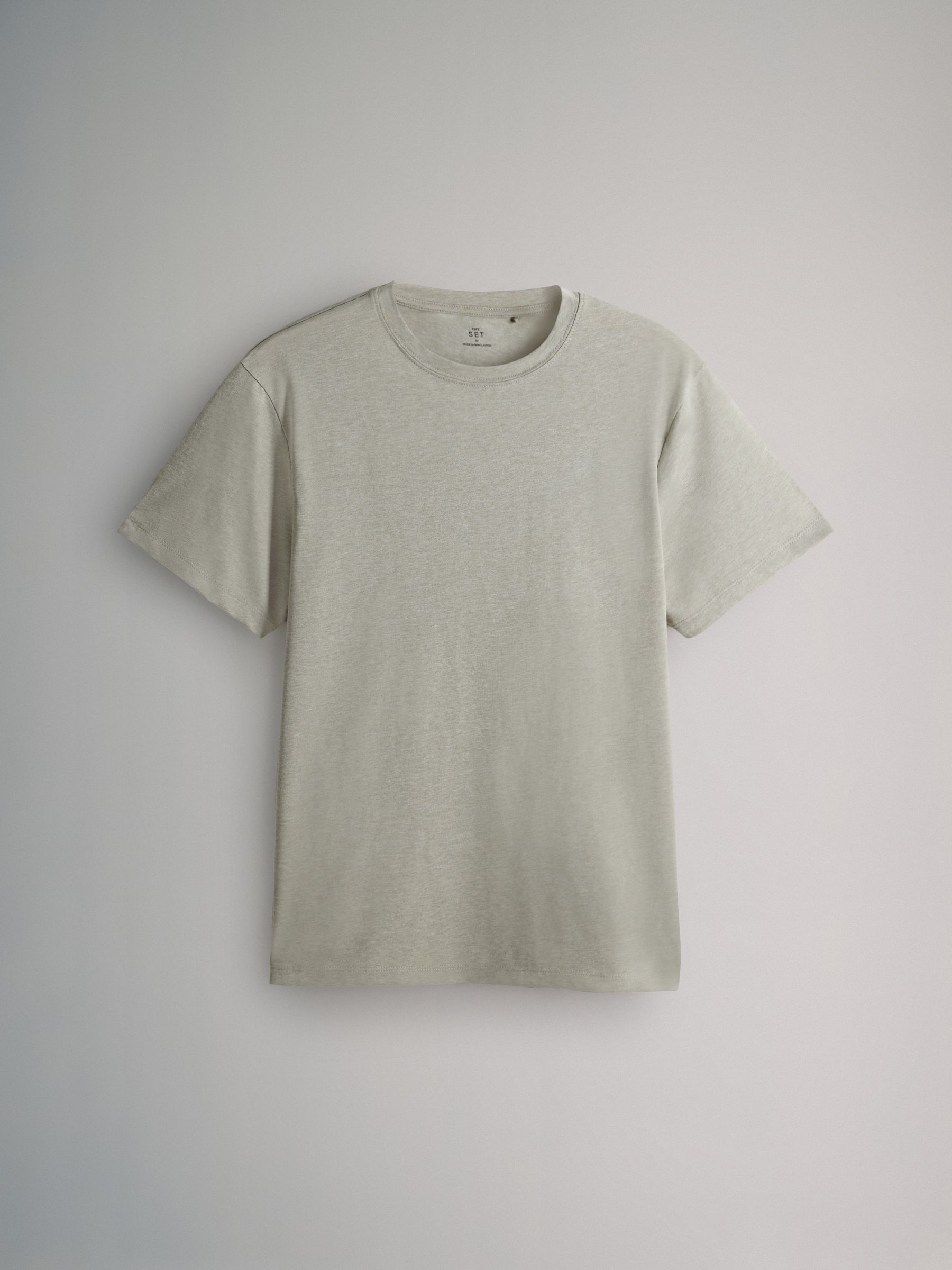 10 Pack Regular Short Sleeve Cotton Blend T-Shirts - Image 7 of 12