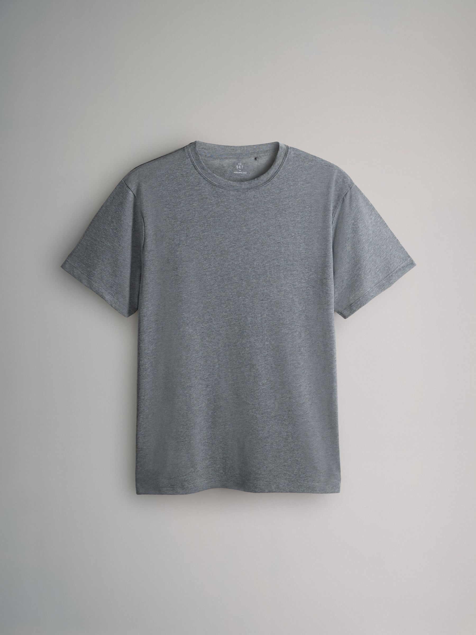 10 Pack Regular Short Sleeve Cotton Blend T-Shirts - Image 9 of 12