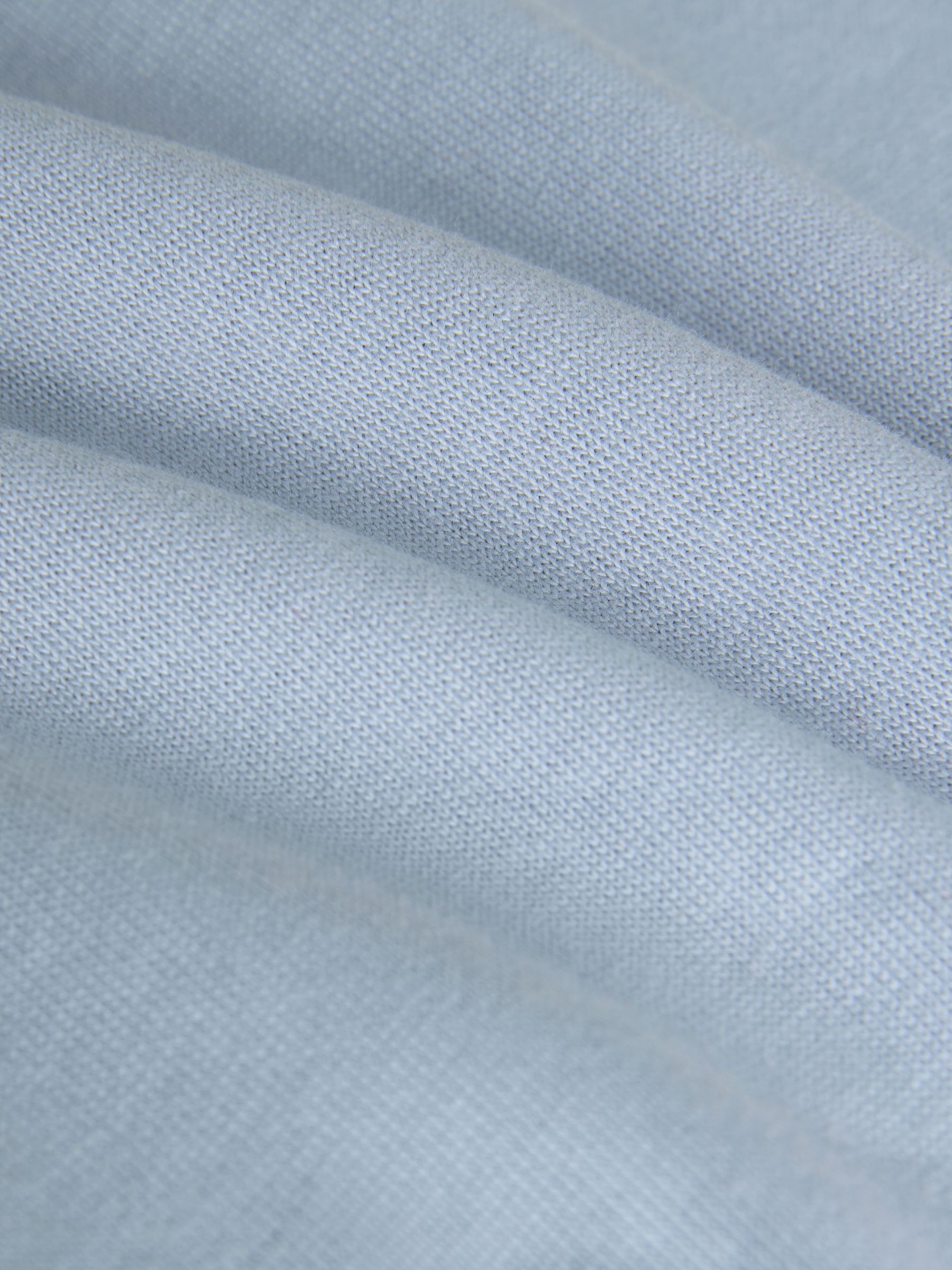 Navy/Blue/Brown/White - Oversized Fit - 4 Pack Short Sleeve Cotton T-Shirts - Image 5 of 6