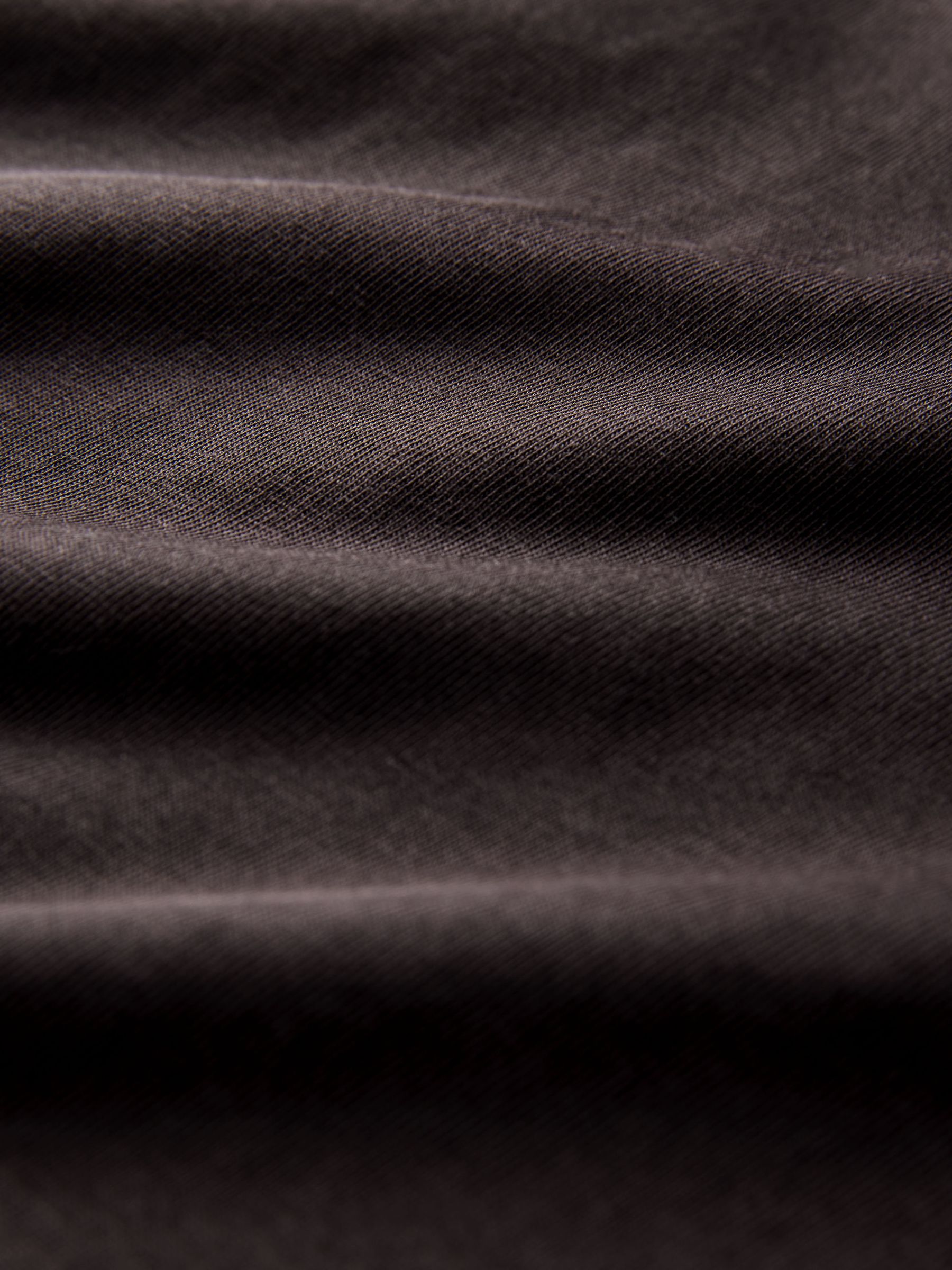 Brown/Pink/White - 4 Pack Cropped Oversized Short Sleeve Cotton T-Shirts - Image 7 of 7