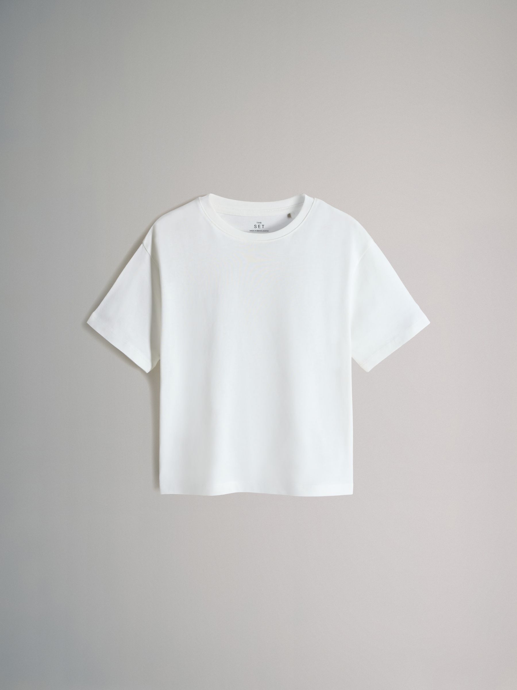 6 Pack Stripe Oversized Short Sleeve Cotton T-Shirts - Image 11 of 17