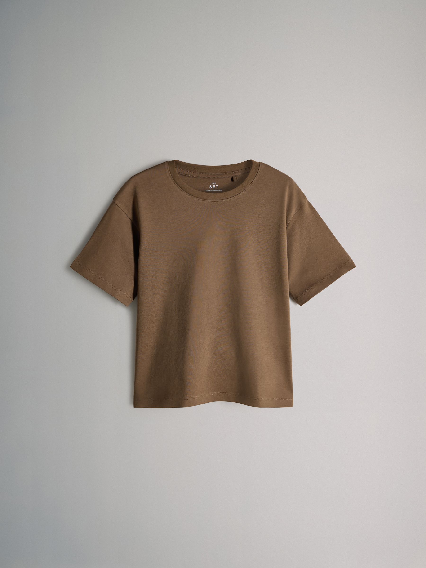 6 Pack Stripe Oversized Short Sleeve Cotton T-Shirts - Image 12 of 17