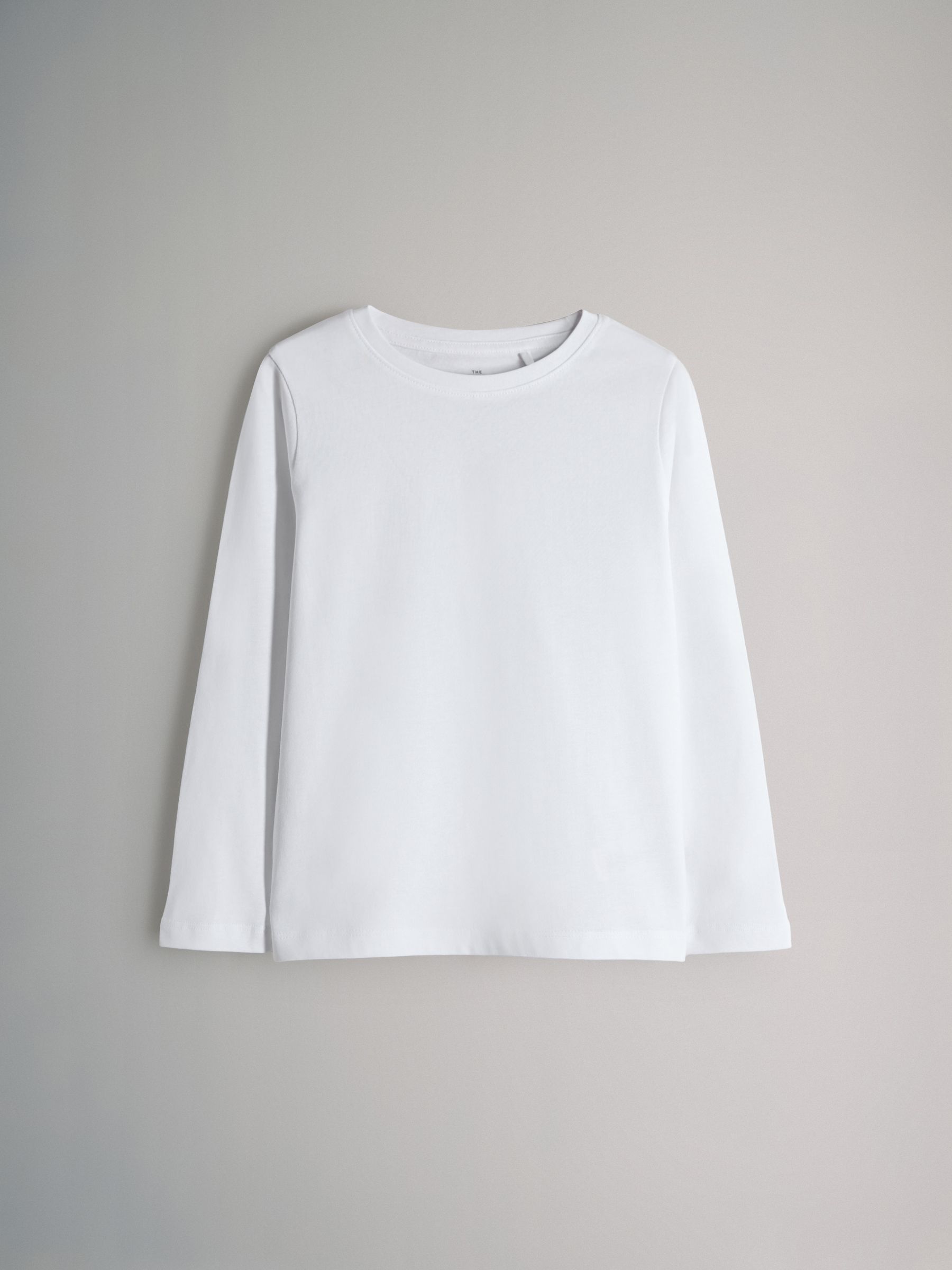Navy/Grey/Blue/Grey Marl/White - 6 Pack Regular Cotton T-Shirts - Image 6 of 9