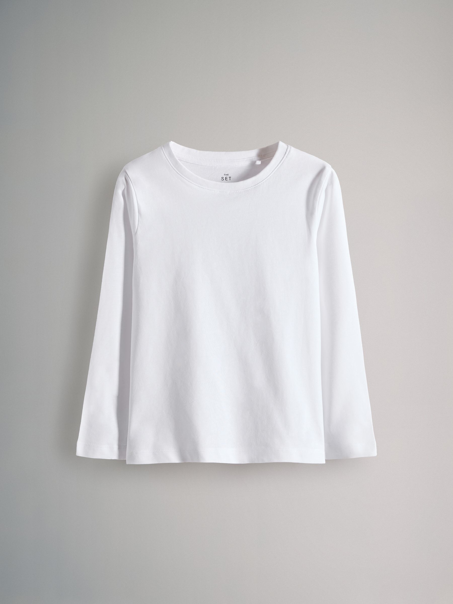 Black/Khaki/Green/Cream/White - 6 Pack Regular Cotton T-Shirts - Image 9 of 13