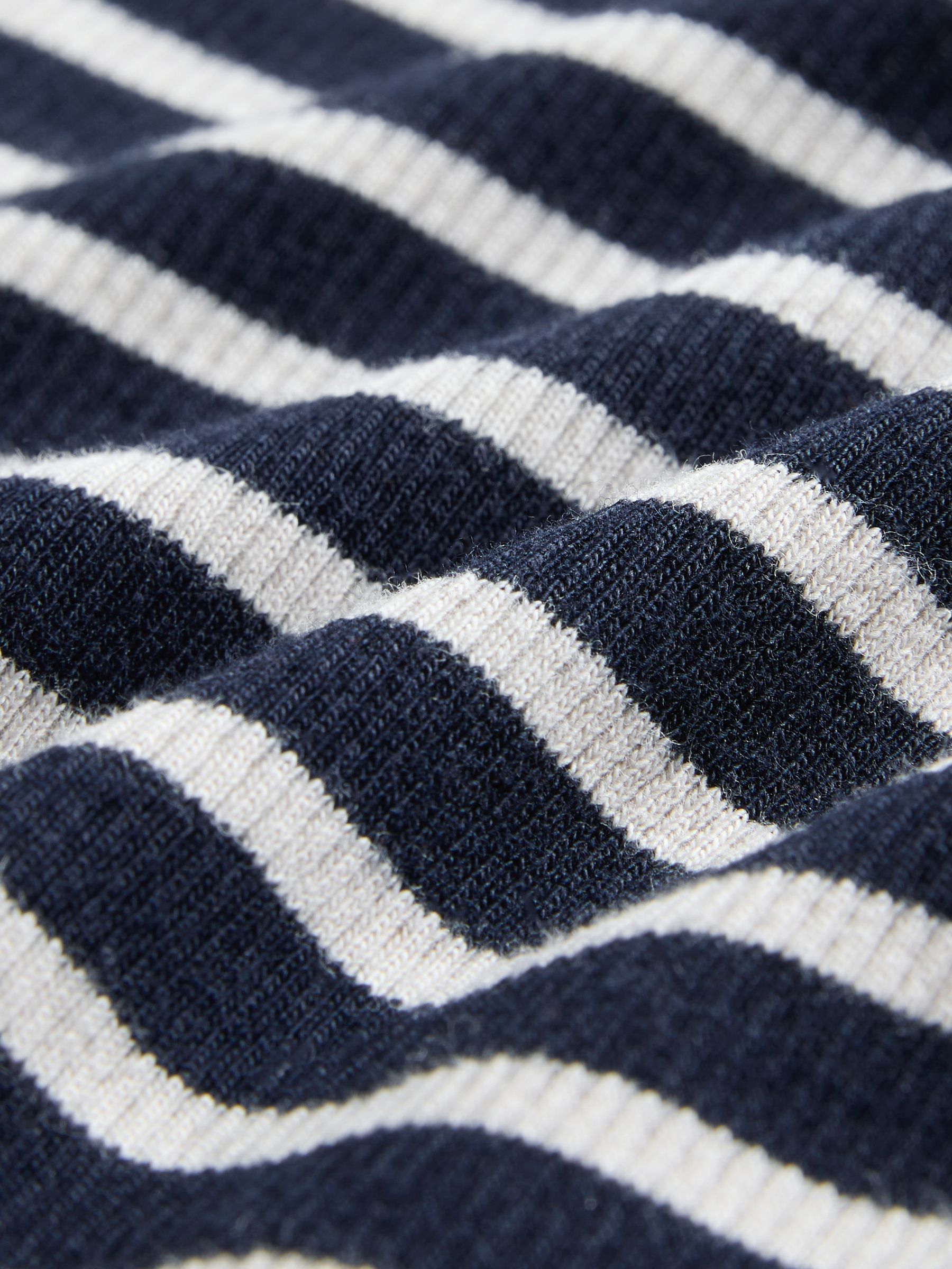 Navy Blue/Red/Pink/Breton Stripe - 4 Pack Flared Rib Cotton Leggings - Image 6 of 7