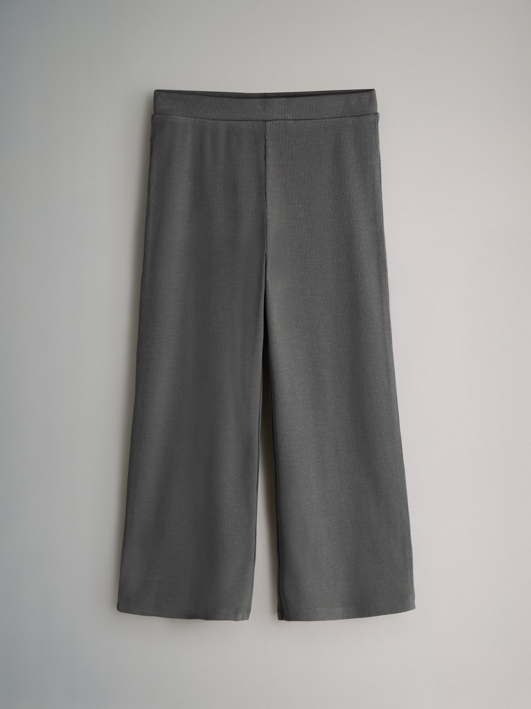 4 Pack Cotton Rib Wide Leg Trousers - Image 2 of 7 4 Pack Cotton Rib Wide Leg Trousers - Image 2 of 7