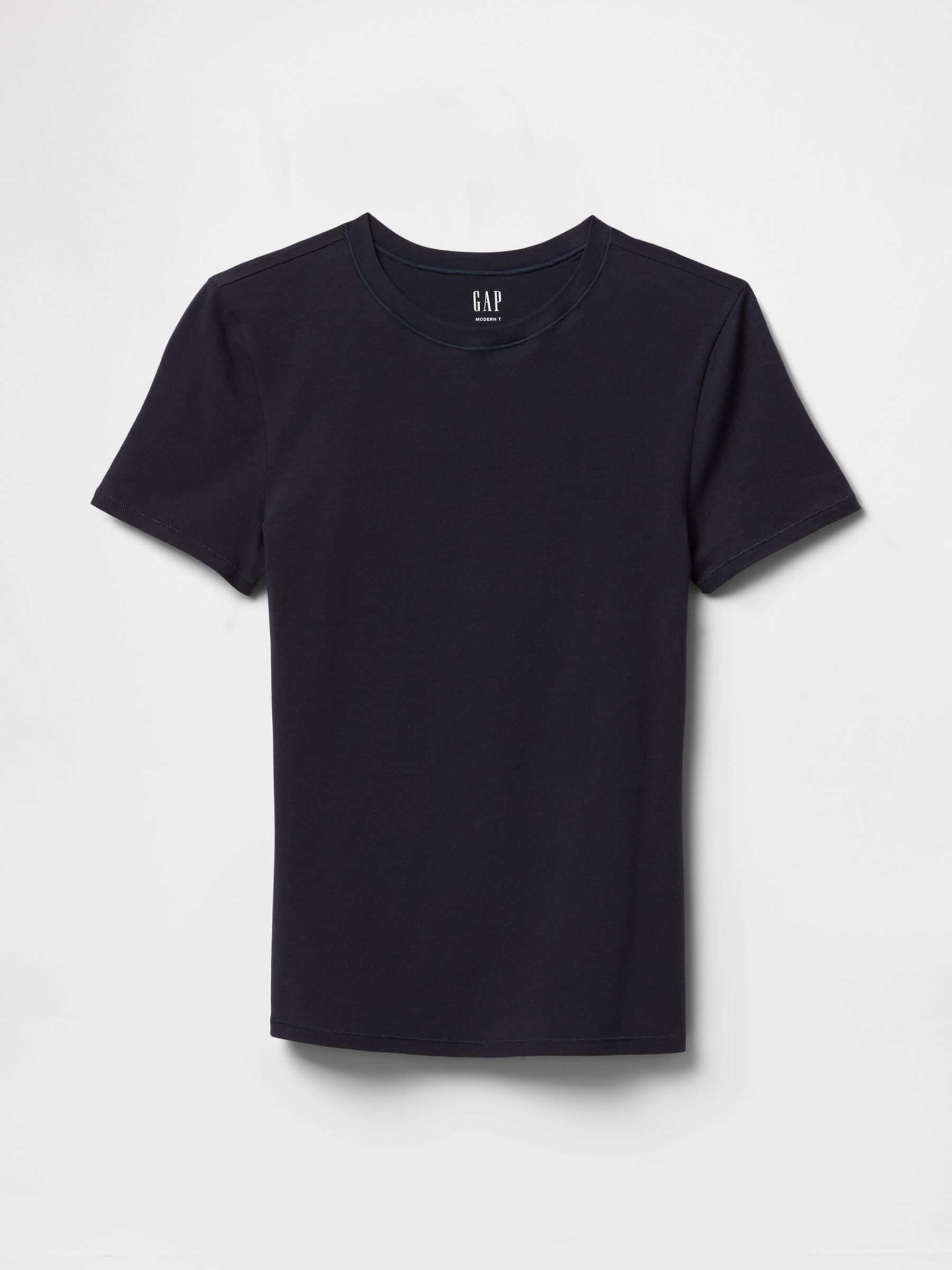 Navy Blue CloseKnit Jersey T-Shirt - Image 4 of 4