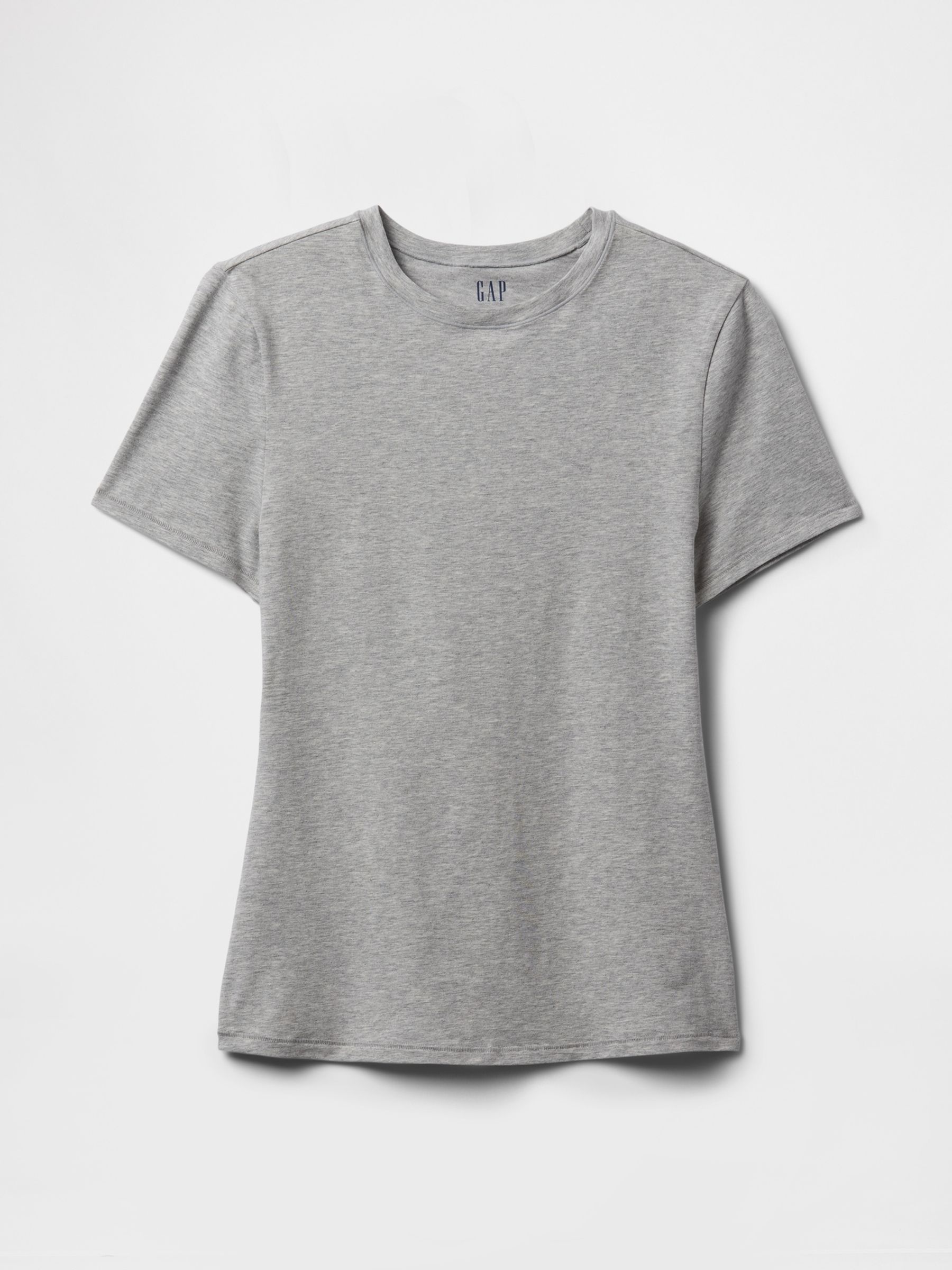 Grey CloseKnit Jersey Short Sleeve Crew Neck T-Shirt - Image 4 of 5