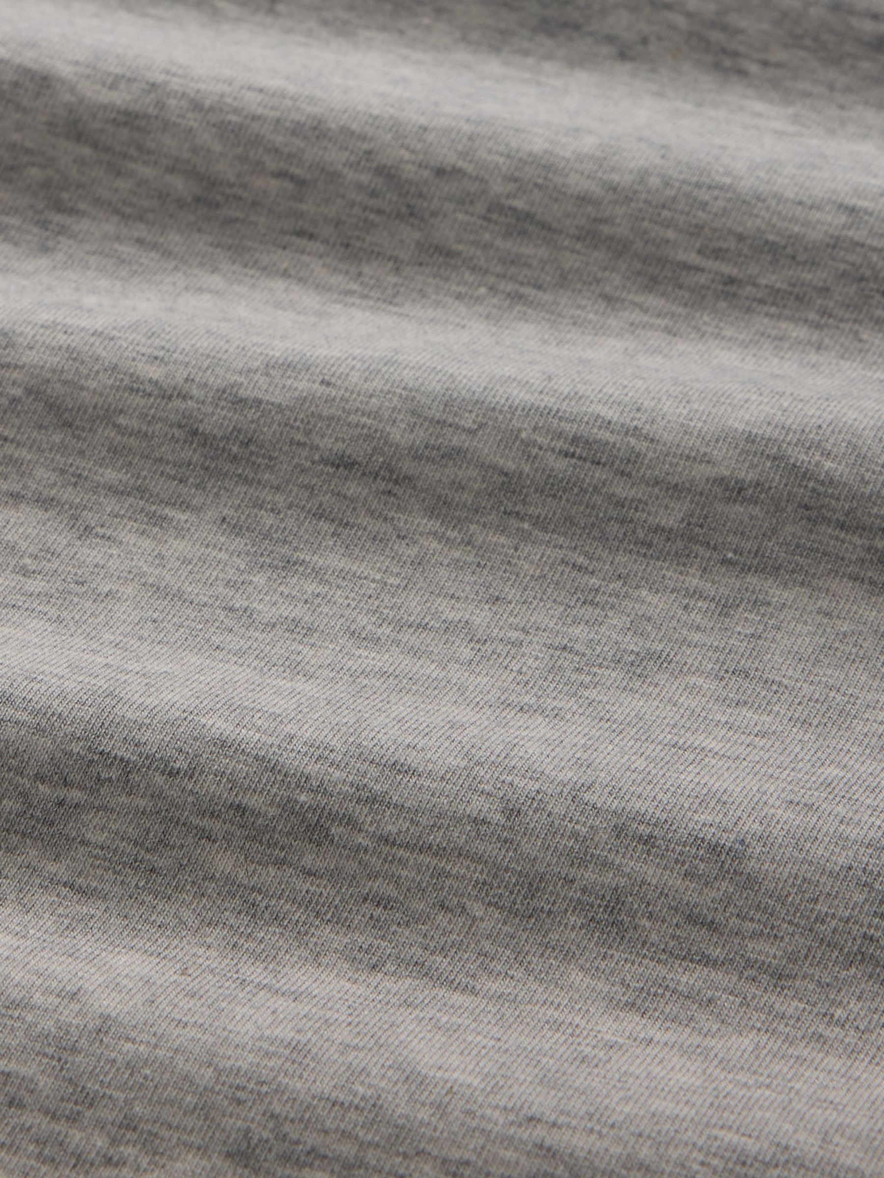 Grey CloseKnit Jersey Short Sleeve Crew Neck T-Shirt - Image 5 of 5