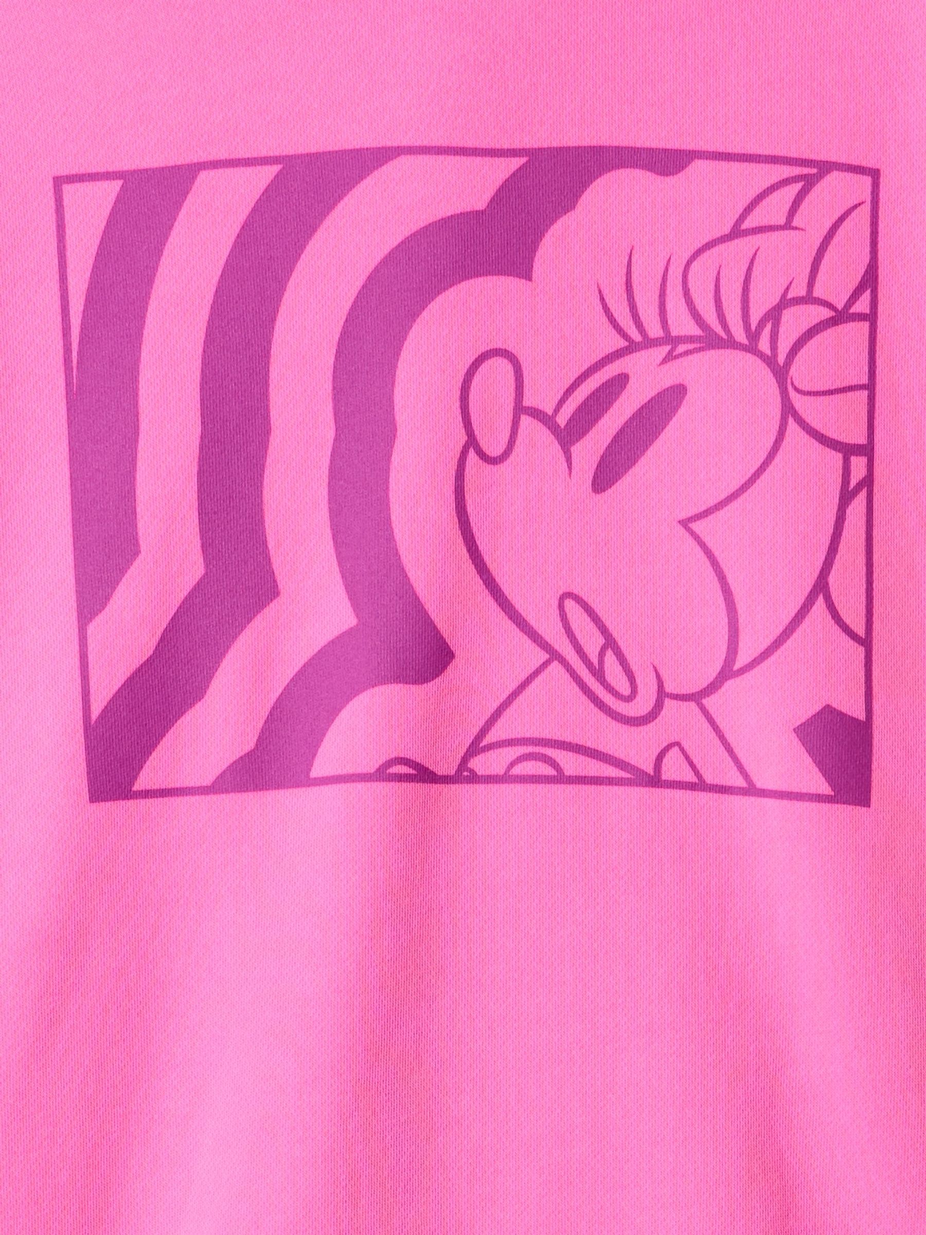 Pink Minnie Mouse Disney Vintage Soft Oversized Hoodie (4-13yrs) - Image 5 of 5