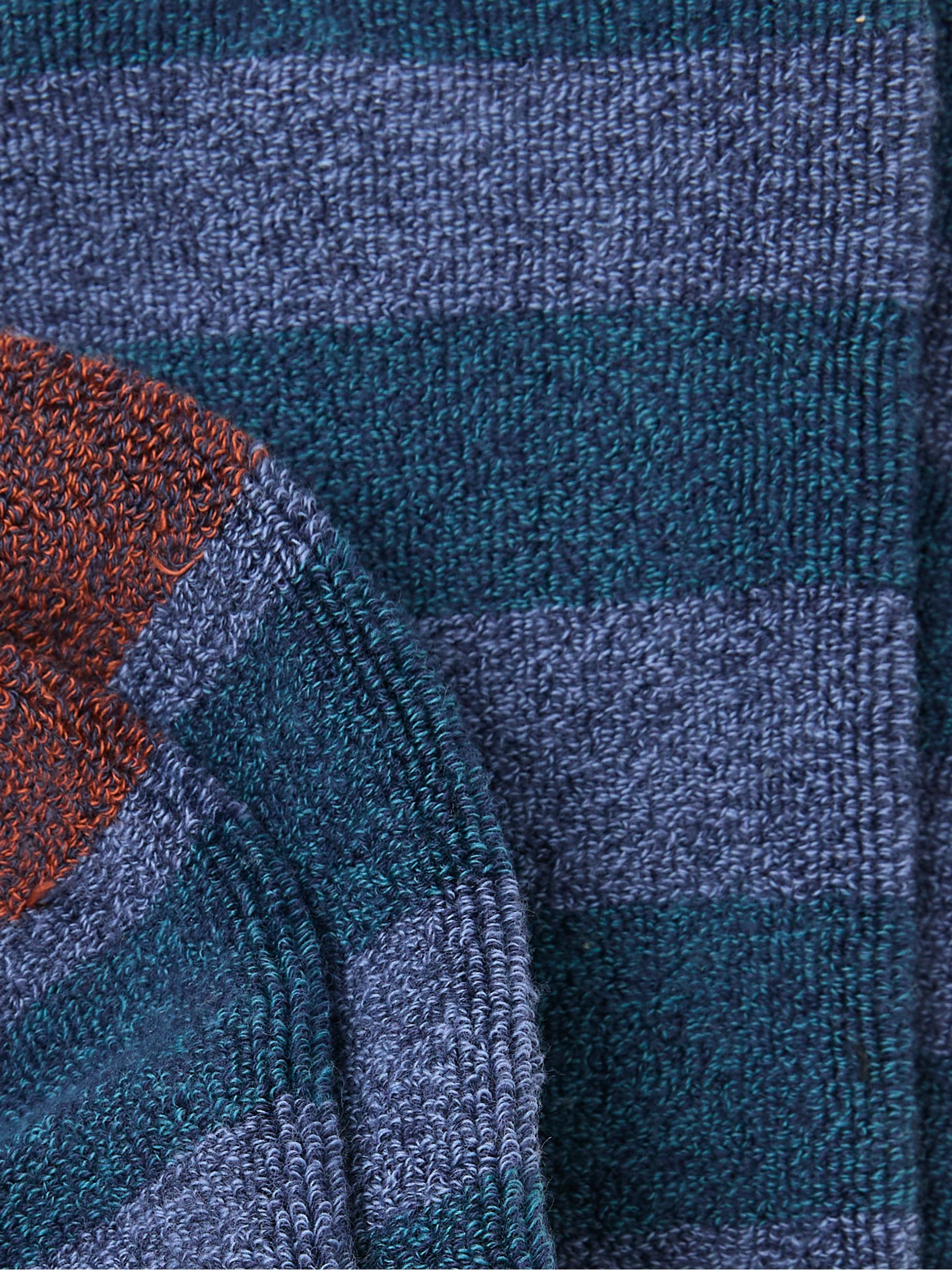 Navy Striped Thermal Socks - Image 2 of 2