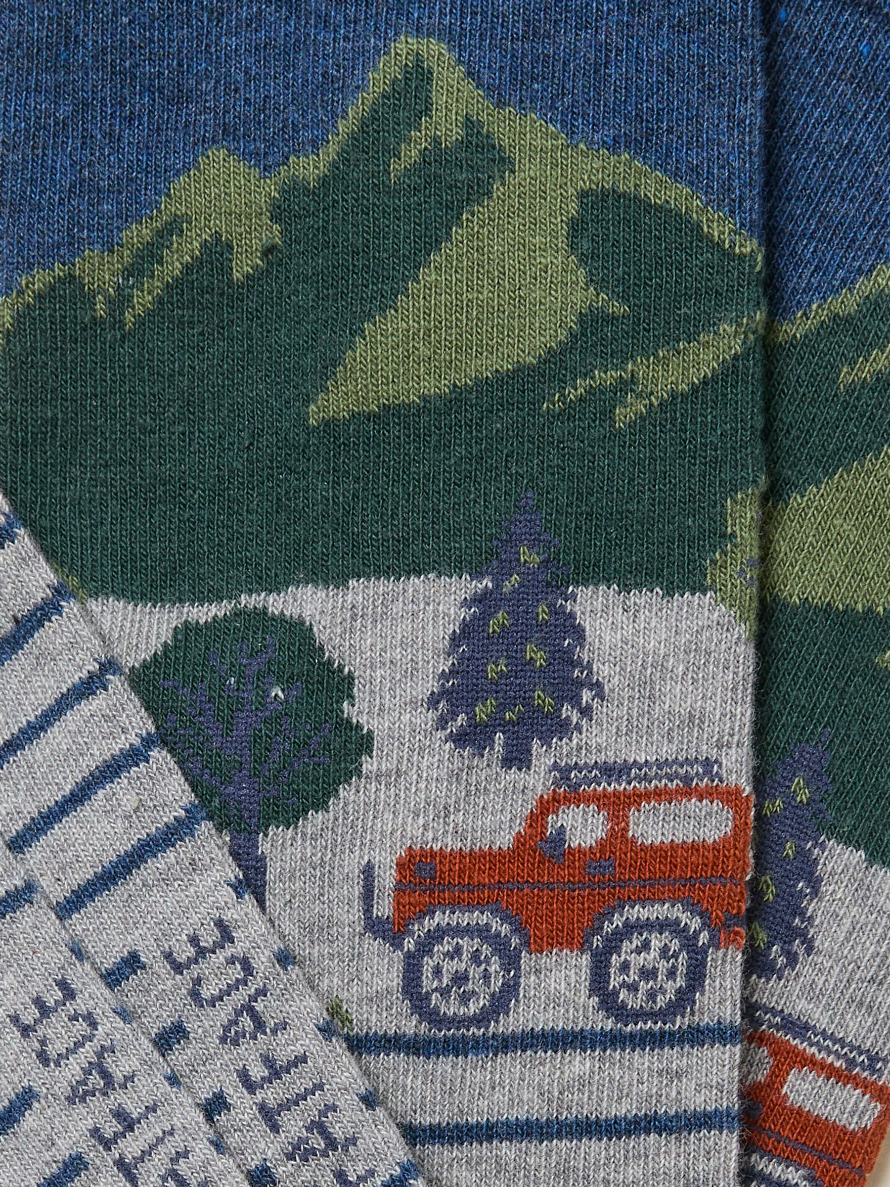 Navy Off Roader Socks - Image 2 of 2