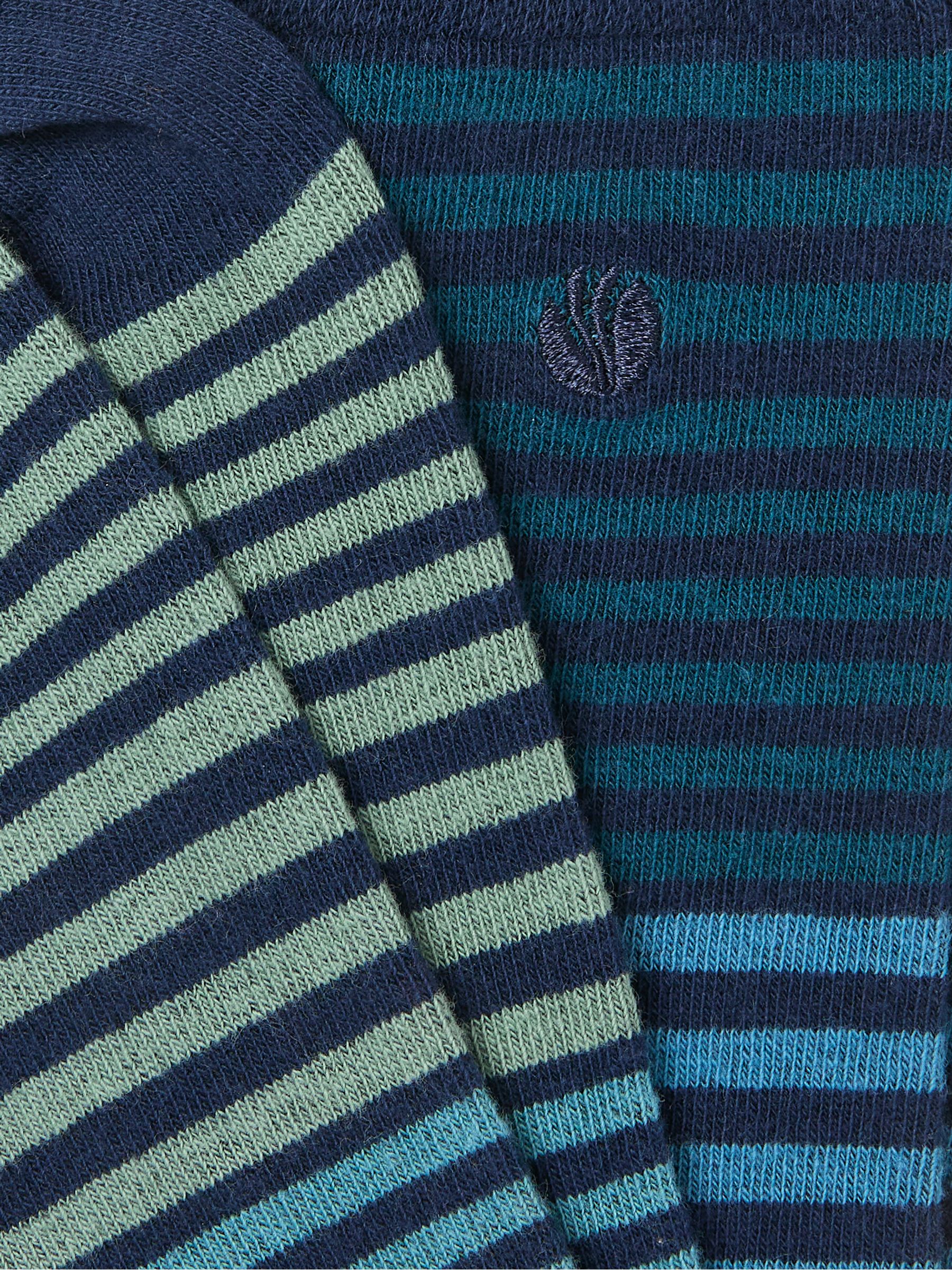 Blue Striped Socks - Image 2 of 2
