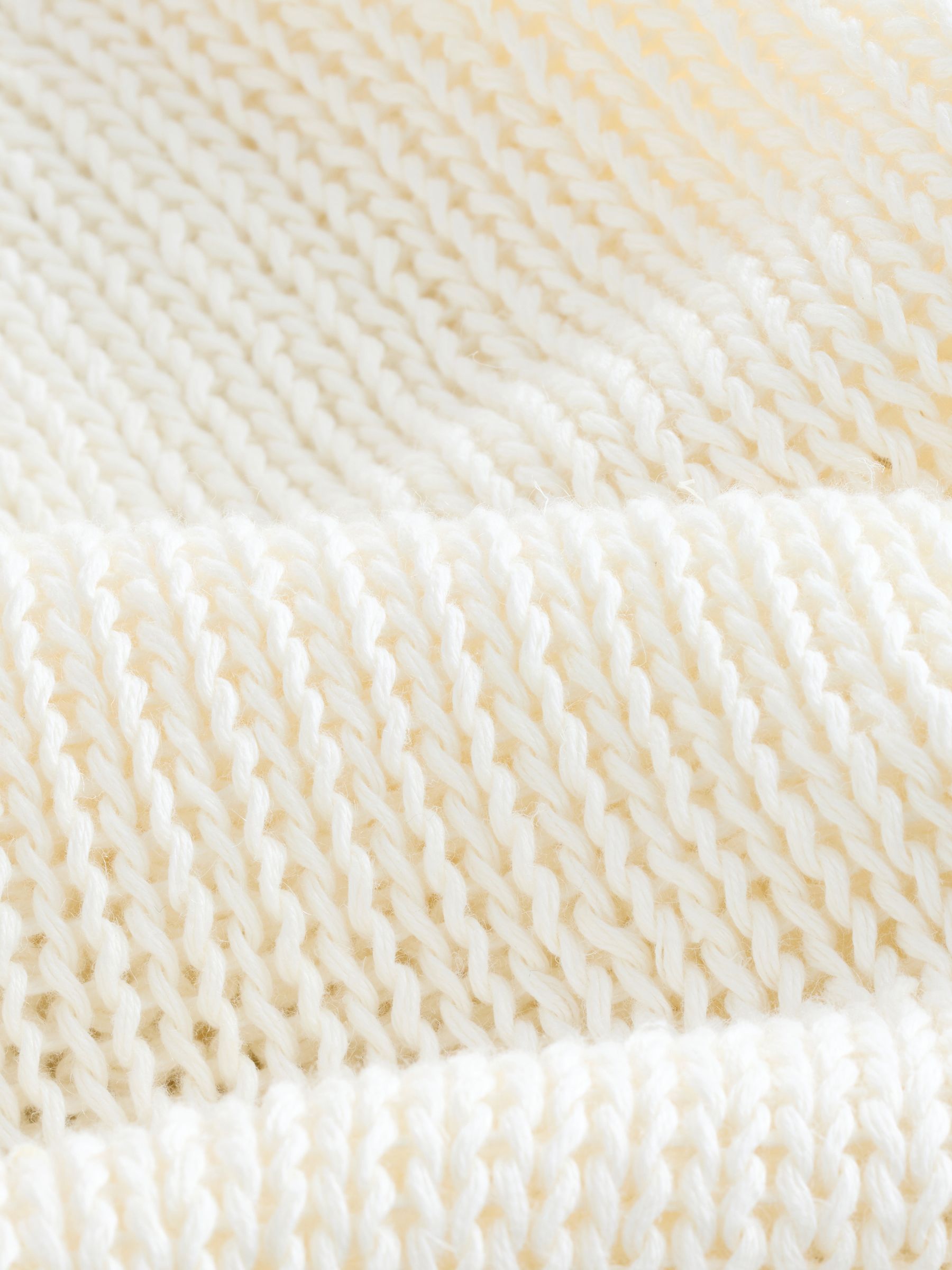 Banana Republic White Oversized Linen Jumper - Image 7 of 7